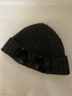 C.P. Company Black Ribbed Beanie - Ferraris Boutique