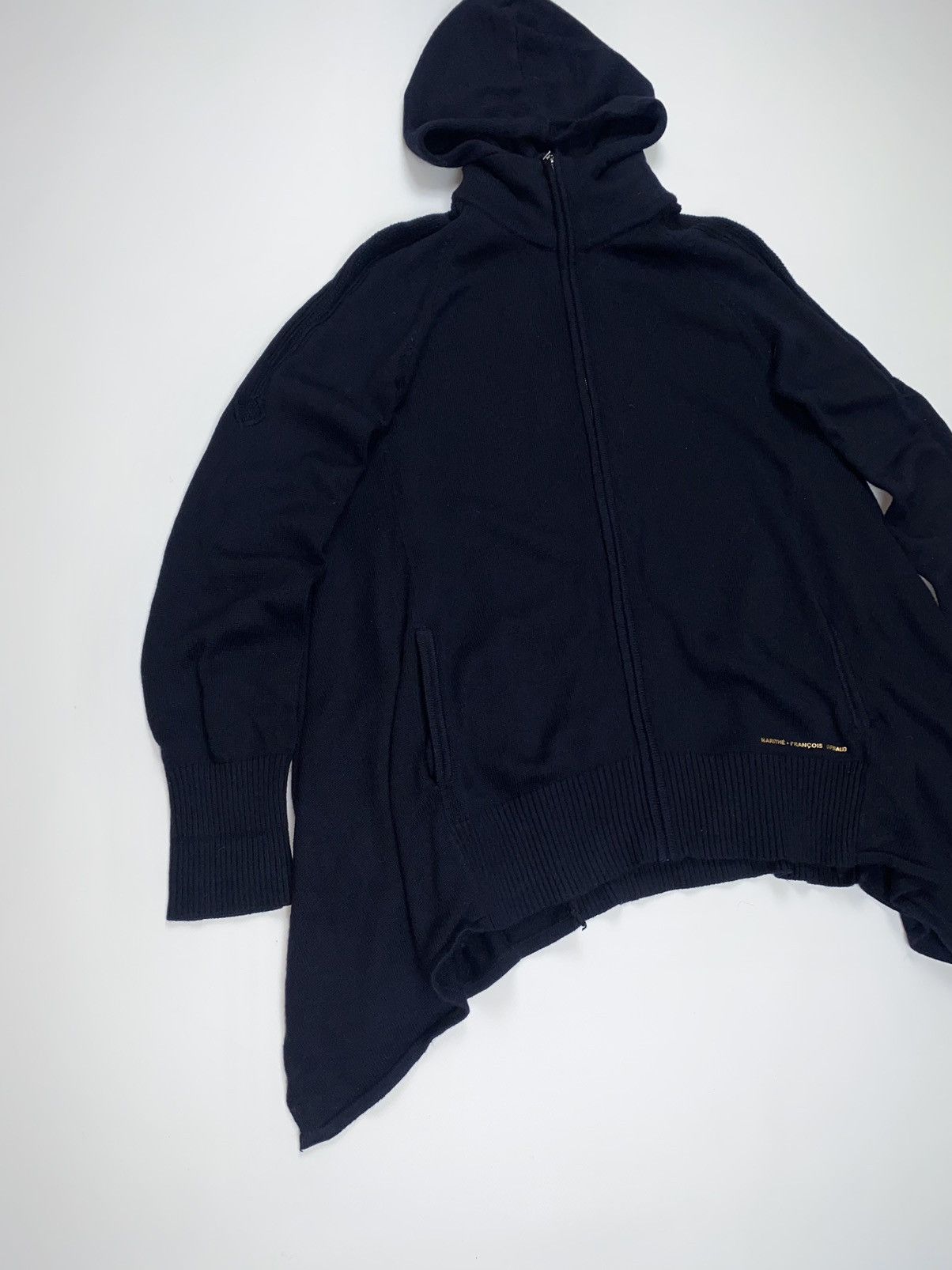 Marithe + Francois Girbaud 🚨 Marithe + Francois Girbaud asymmetrical zip hoodie blue XL Size XL / US 12-14 / IT 48-50 - 6 Thumbnail