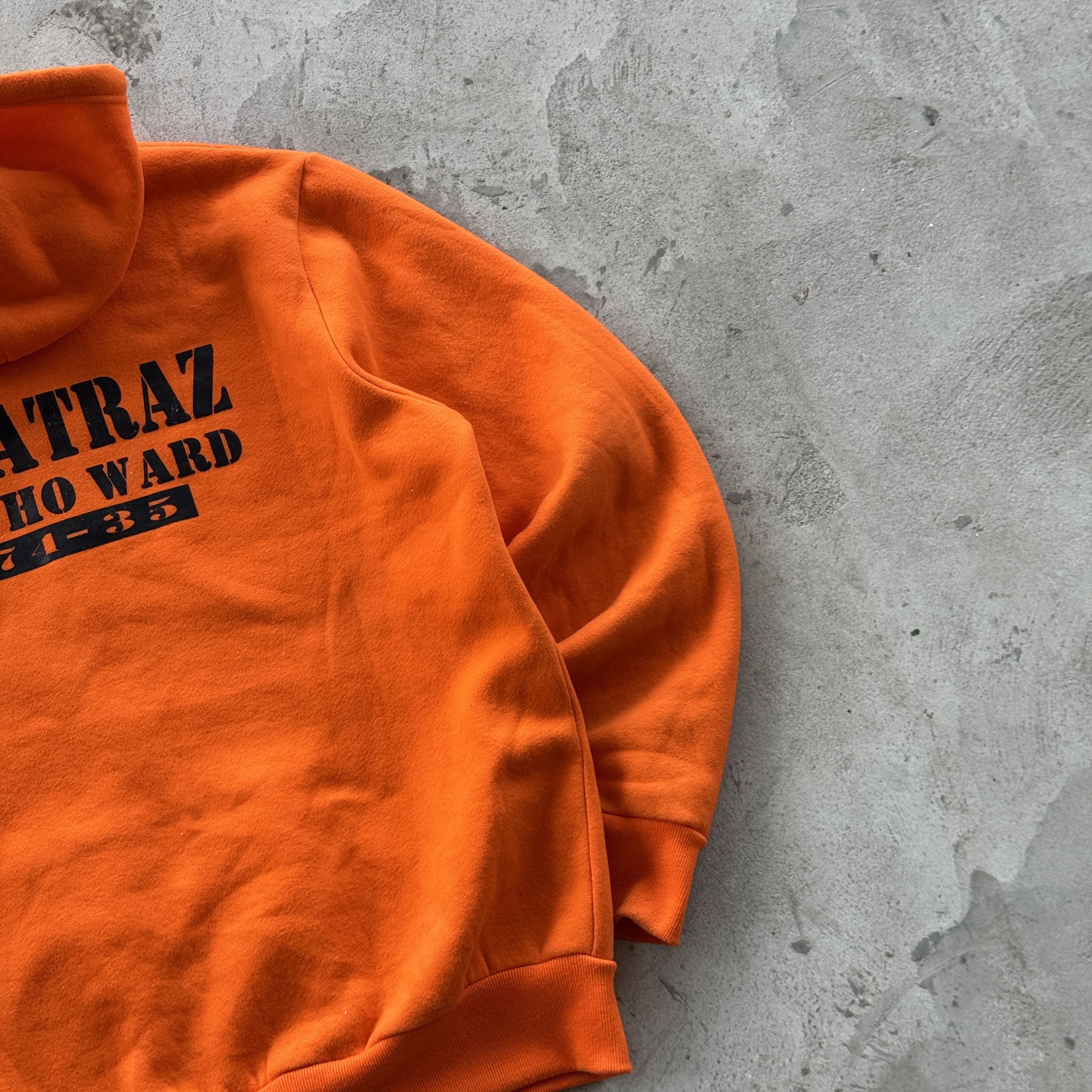 Vintage Vintage 90s Alcatraz Psycho Ward Zip Hooded Sweatshirt Size US XL / EU 56 / 4 - 6 Thumbnail
