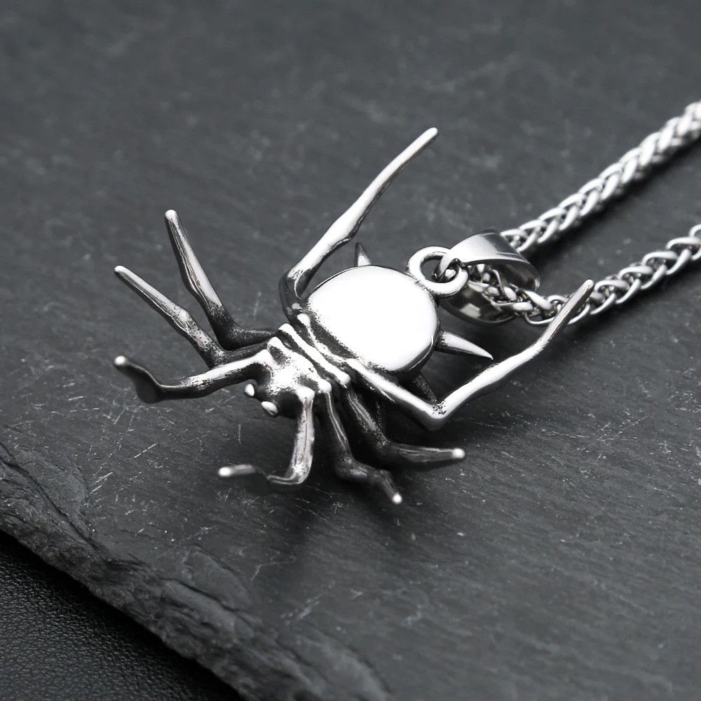 Other Gothic Spider Pendant Necklace Size ONE SIZE - 2 Thumbnail