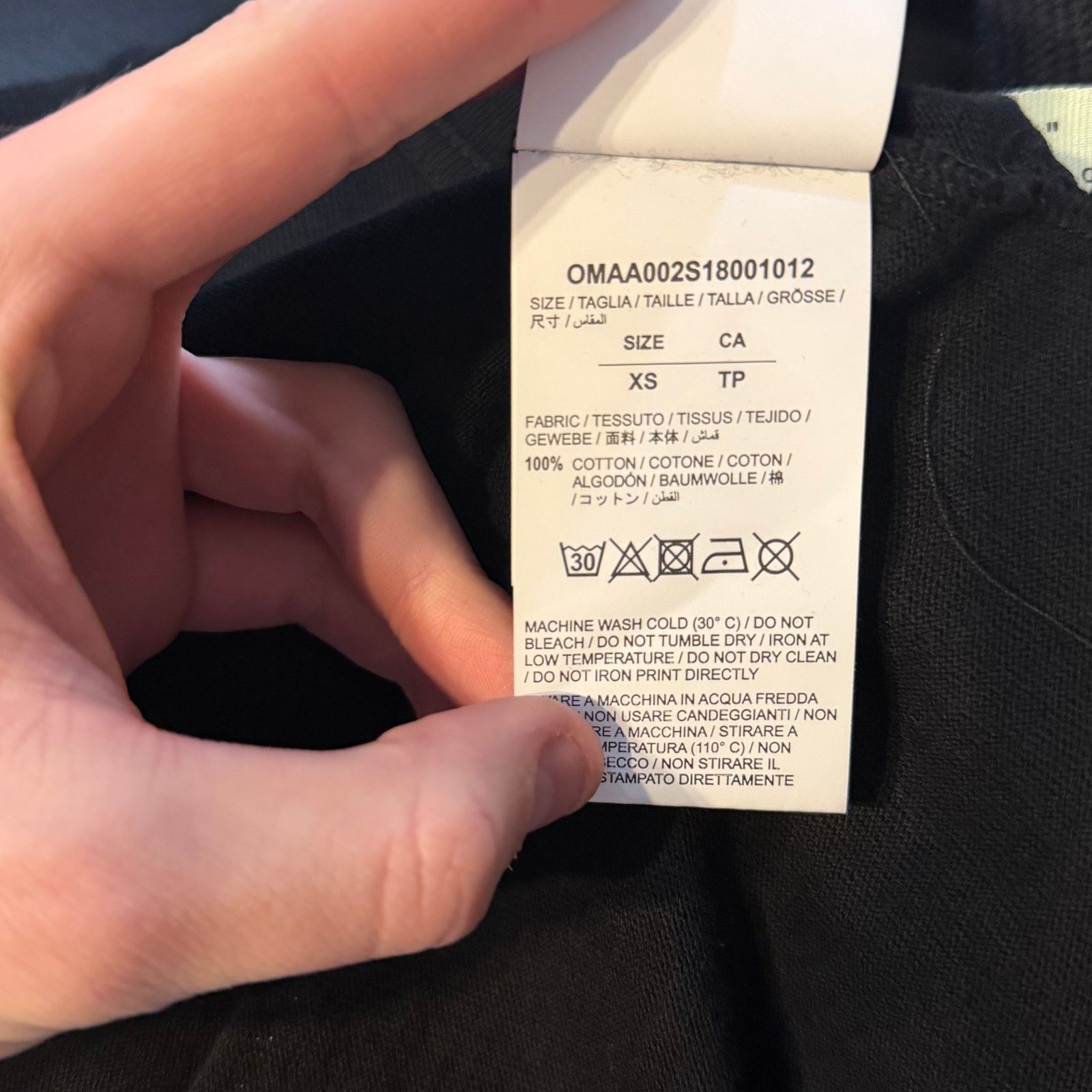 Off-White Off-White Mona Lisa Temperature T-Shirt Size US XS / EU 42 / 0 - 5 Thumbnail