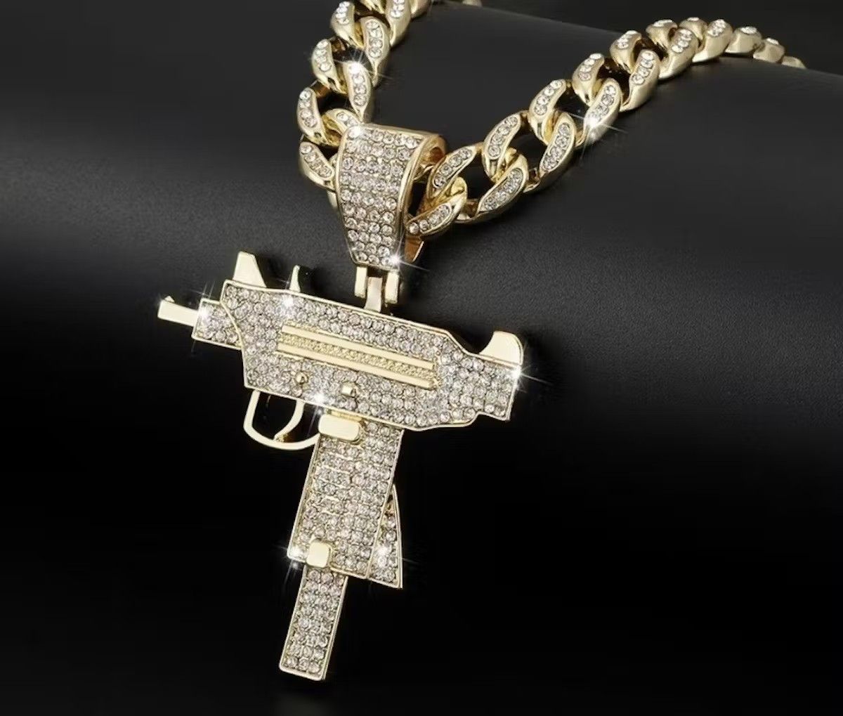 Japanese Brand × Vintage Uzi gun shiny pendant Size ONE SIZE - 4 Thumbnail