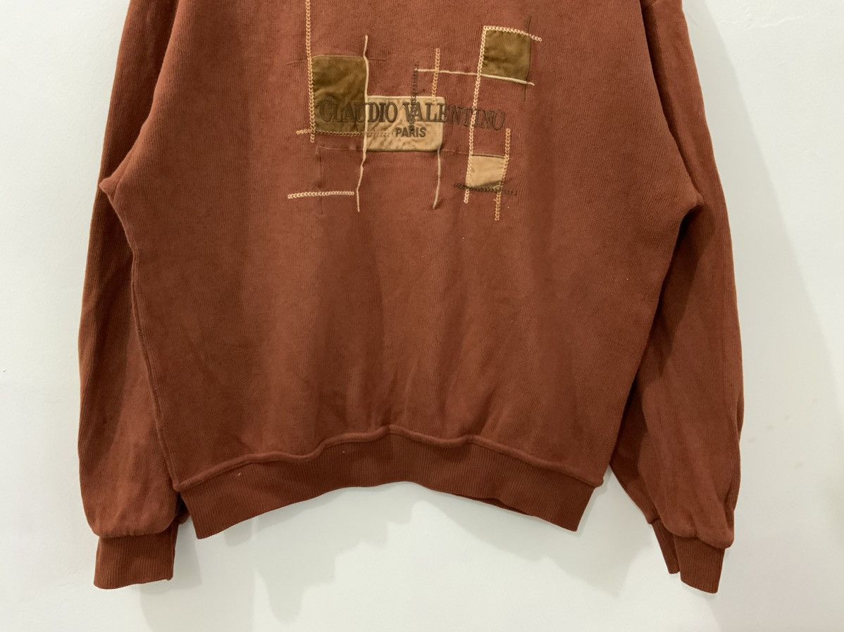 Japanese Brand Vintage Claudio Valentino Paris Sweatshirt Size US M / EU 48-50 / 2 - 4 Thumbnail