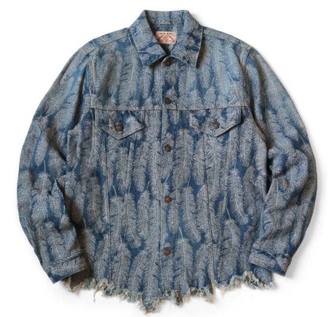 Kapital Kapital 12oz Magpie Denim 3rd Jacket light Indigo 4 new Size US XL / EU 56 / 4 - 1 Thumbnail