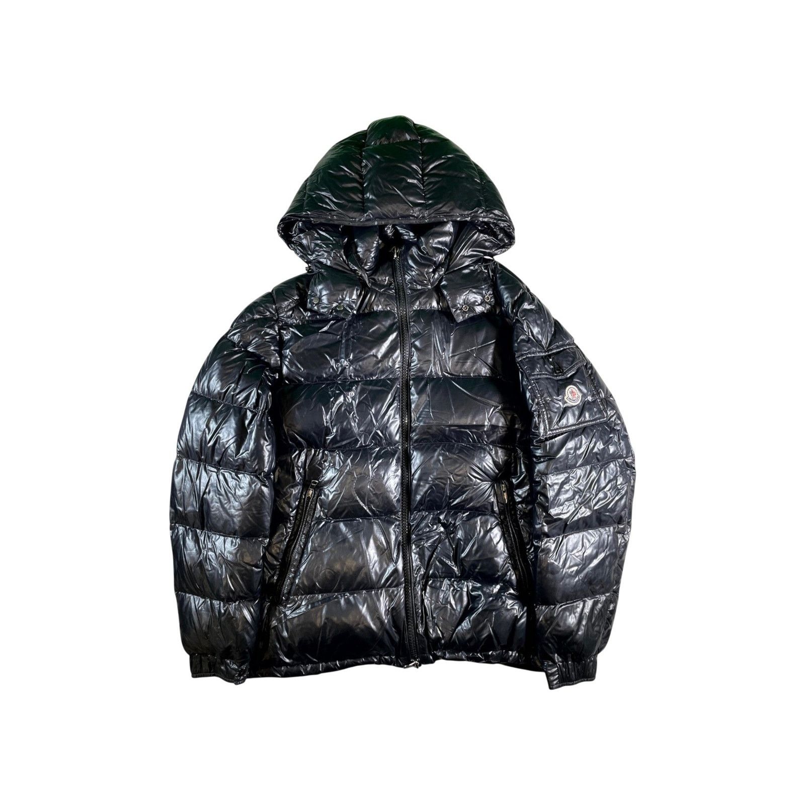 Moncler Moncler "Maya" Black Puffer Jacket Size US XXL / EU 58 / 5 - 1 Thumbnail