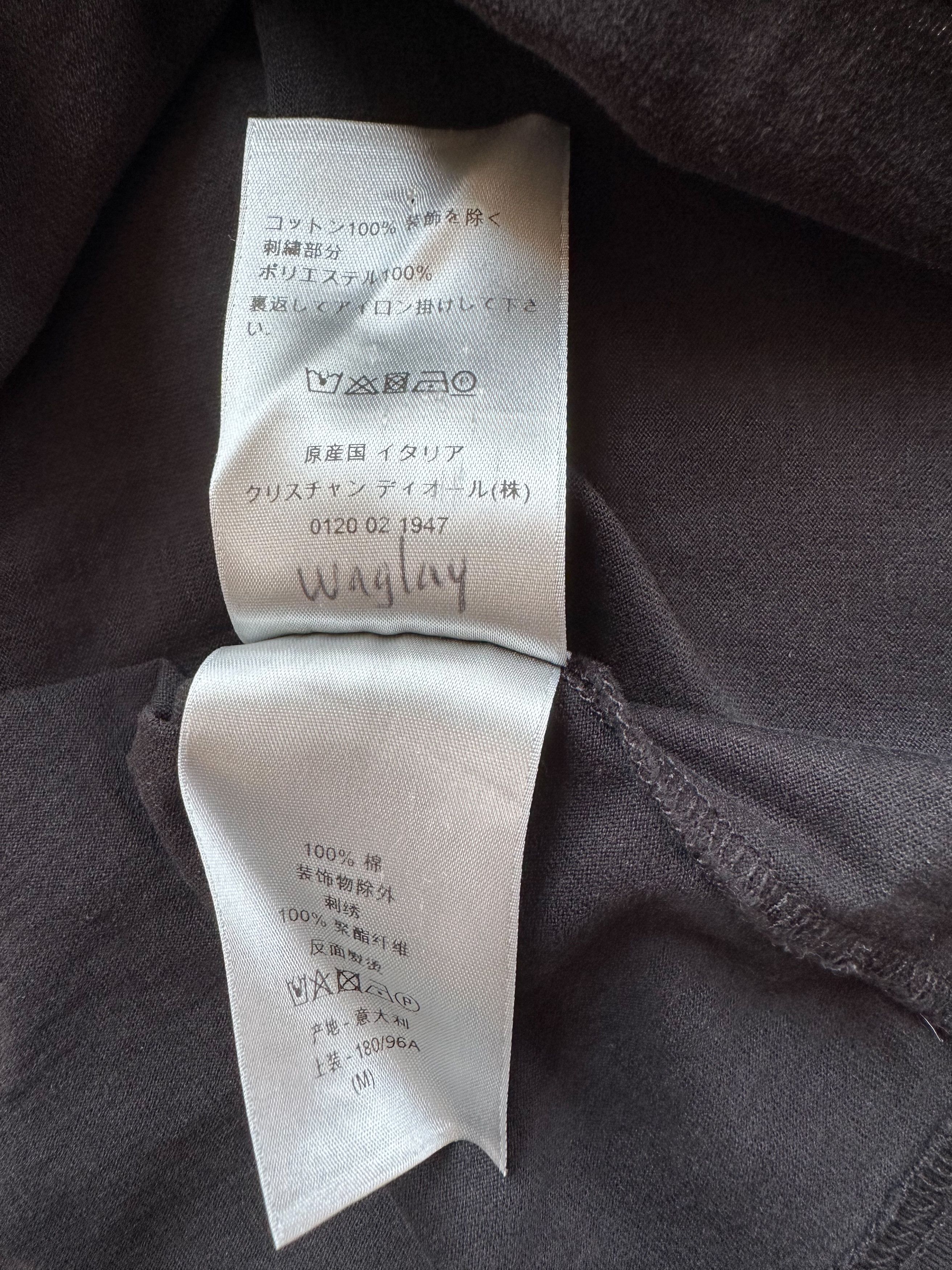 Dior Dior Kenny Scharf Black & Blue Embroidered Logo T-Shirt Size US M / EU 48-50 / 2 - 5 Thumbnail