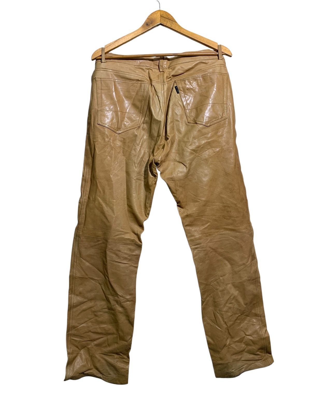 Japanese Brand 🔥MENS TENORAS LEATHER PANT W35 Size US 35 - 5 Thumbnail