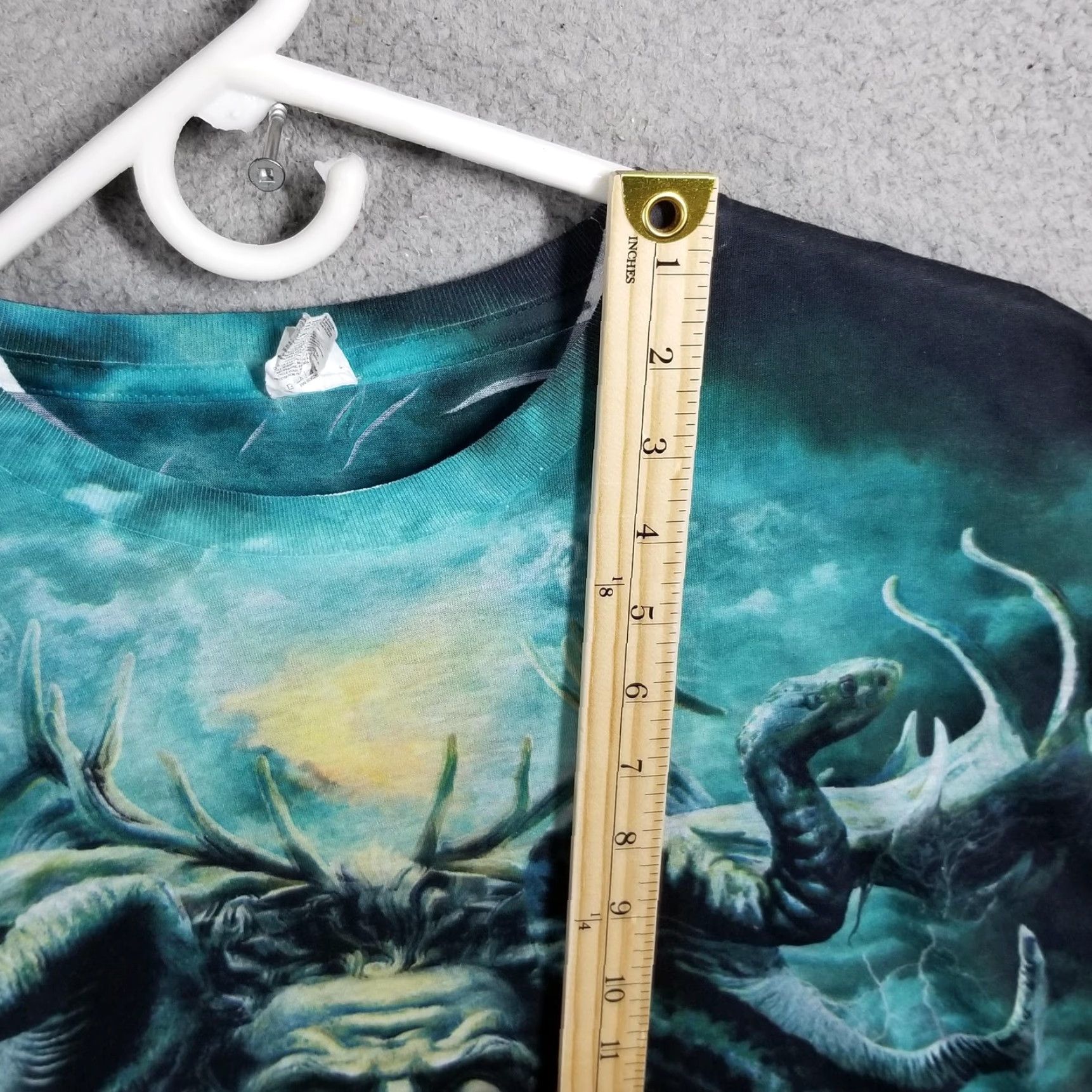 Roots Testament Shirt Mens XL Black Dark Roots Of Earth Band Metal Graphic AOP 2012Tee Size US XL / EU 56 / 4 - 5 Thumbnail