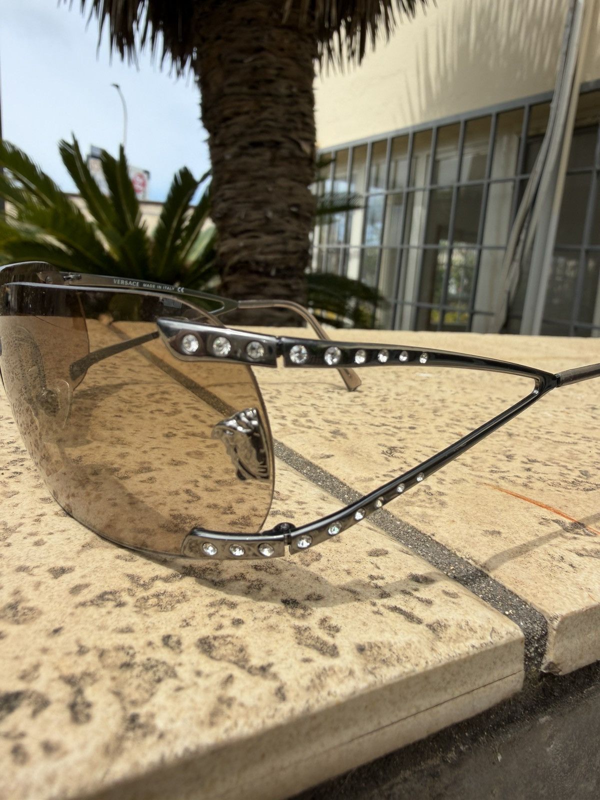 Versace Versace Sunglasses Silver mod.86 Size ONE SIZE - 4 Thumbnail