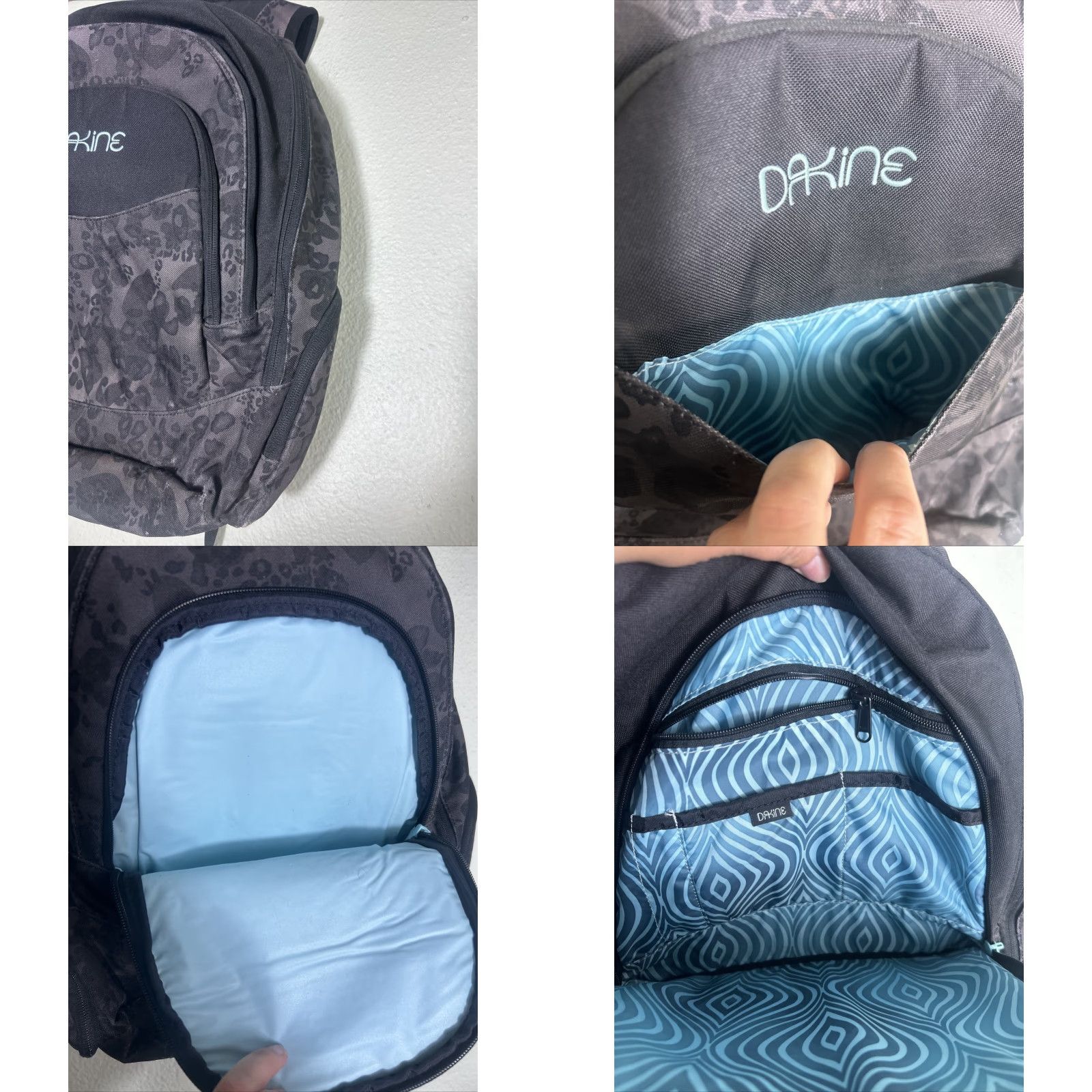 Dakine Dakine Prom 25L Backpack Mens Black Laptop Insulated Pockets Chevron School Geometric 17.5x12x6.5 Size ONE SIZE - 8 Thumbnail