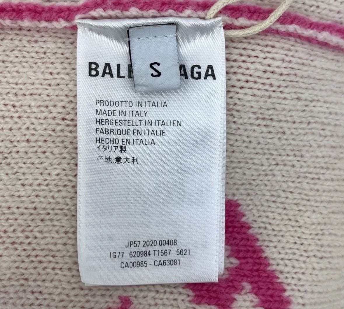 Balenciaga Balenciaga pink stretch knit cardigan sweater 2412-Nextarrow Size US S / EU 44-46 / 1 - 8 Thumbnail