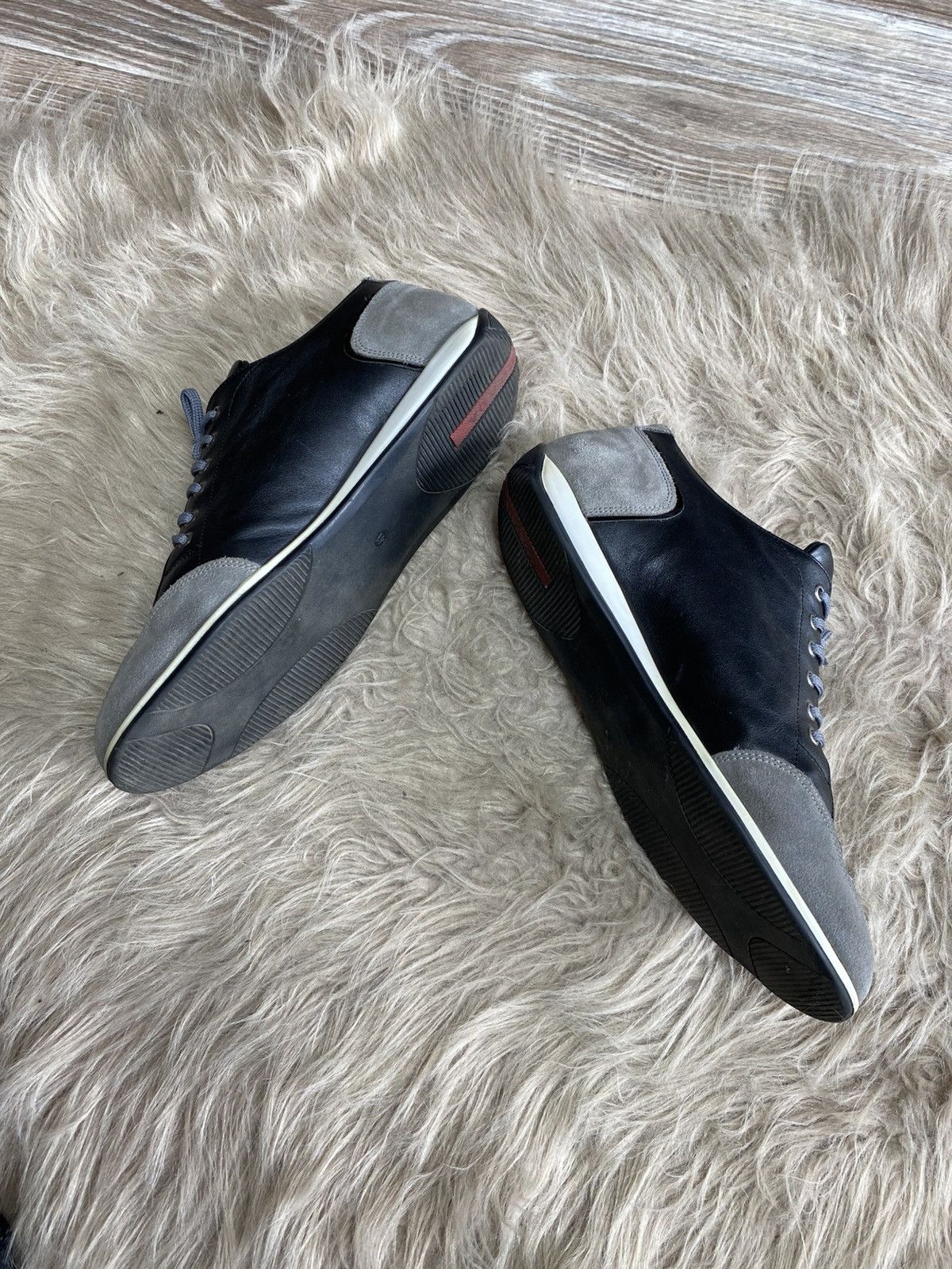 Prada Prada sneakers vintage leather size 41 Size US 8 / EU 41 - 3 Thumbnail