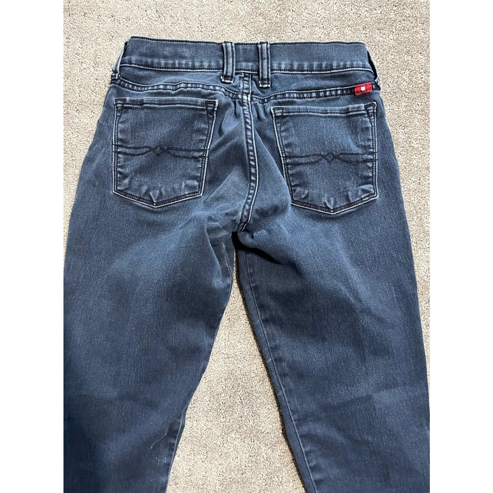 Lucky Brand Lucky Brand Jeans Skinny Womens 2 26 Blue Dark 29 Inseam Regular Size 2 Inseam 29 Denim Button Pocket Coin Vintage No Size 26" / US 2 / IT 38 - 4 Thumbnail