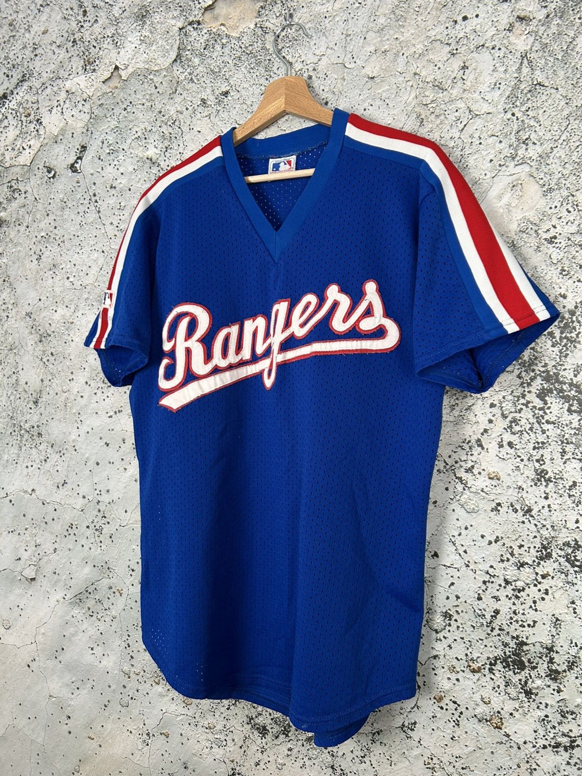 Majestic Vintage Majestic Texas Rangers 90s MLB Jersey USA Rare Size US XL / EU 56 / 4 - 2 Thumbnail