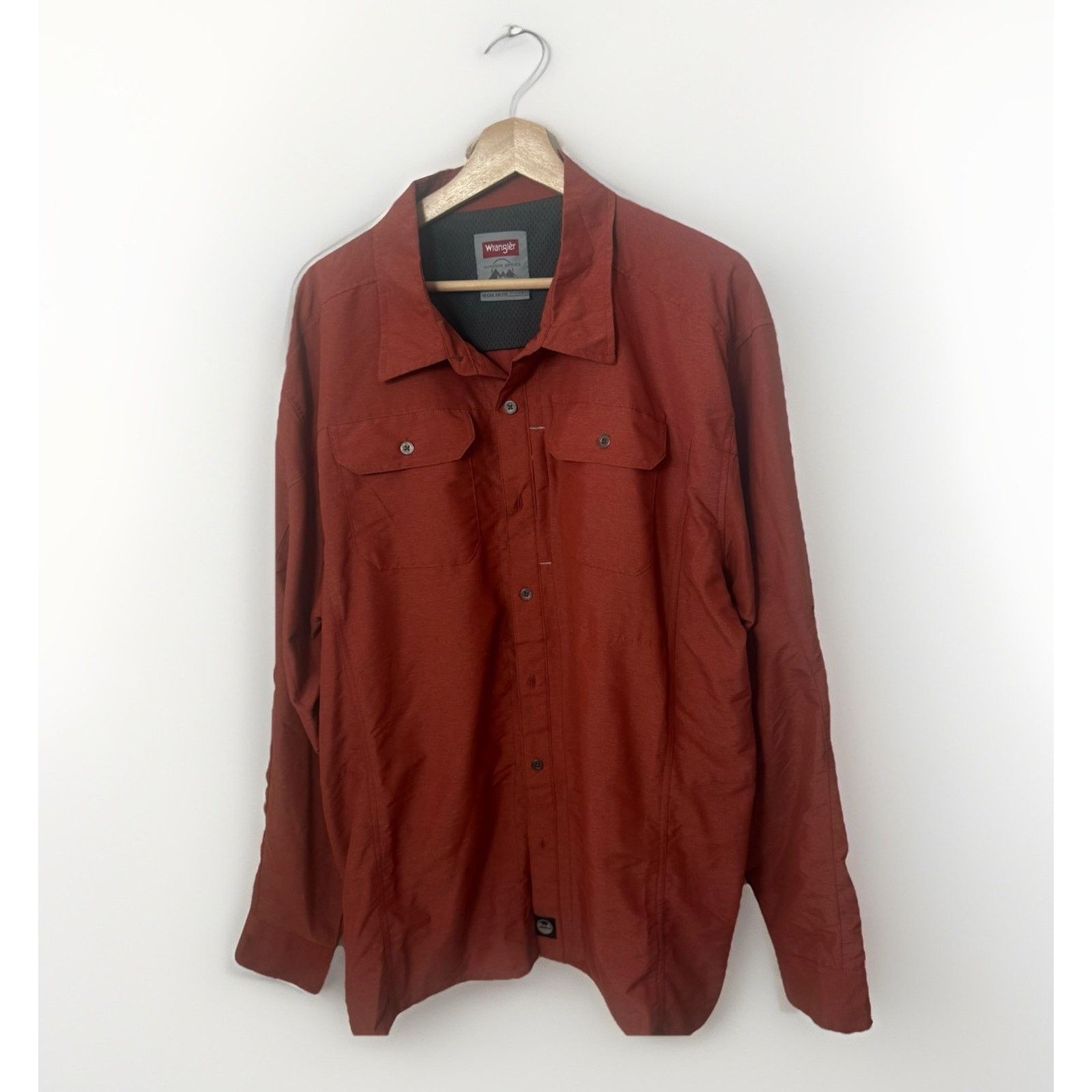 Wrangler Wrangler Outdoor Performance Shirt Fishing Hiking Utility Size US XXL / EU 58 / 5 - 1 Thumbnail
