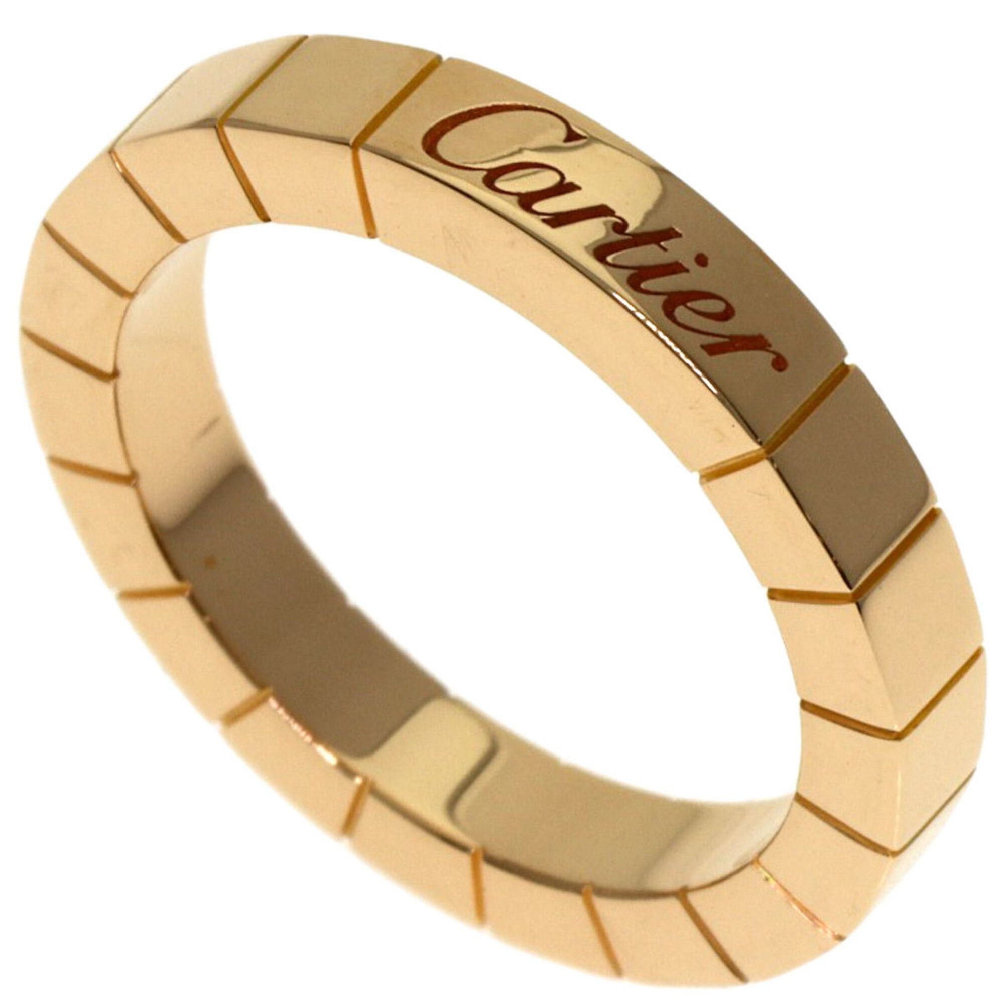 Cartier Cartier Lanieres #47 Ring, 18K Pink Gold, Women's, CARTIER Size ONE SIZE - 1 Thumbnail