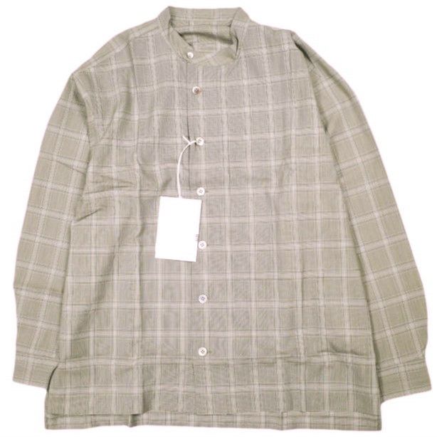 Other Other un/unbient Stand Collar Shirt Wool Tropical Shirt Others Dress Shirt UNSH41 DUTY FREE for USA Size ONE SIZE - 1 Thumbnail