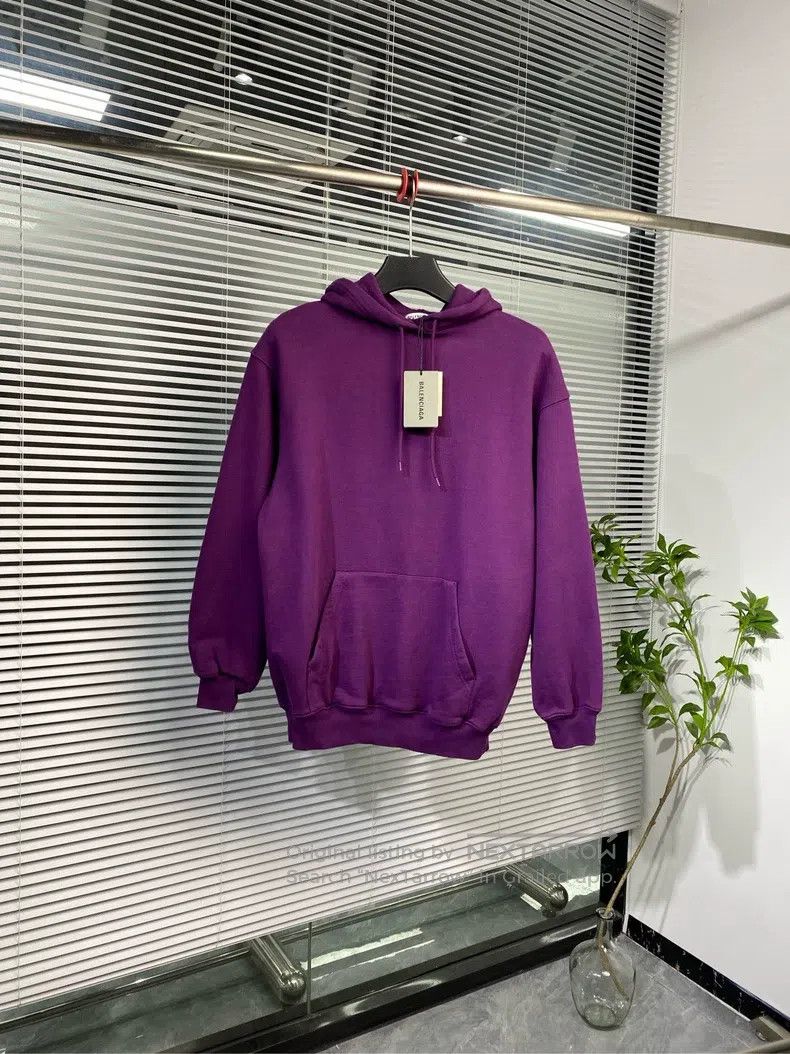 Balenciaga Balenciaga Hooded sweatshirt with back letter print logo, Size US S / EU 44-46 / 1 - 2 Thumbnail