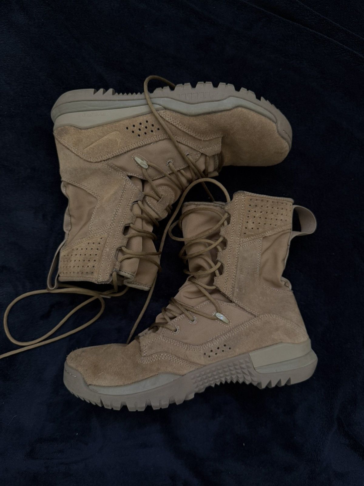 NEW Nike Boots Mens 6 SFB Air Field Ukiah Coyote Brown Army Combat FV0572-900 Nike Sfb Air Field Ukiah 8 main image 3