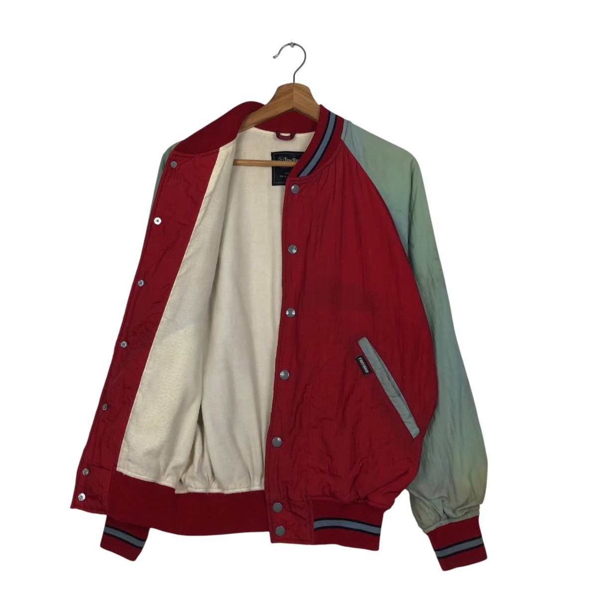 Japanese Brand 📌Vintage Varsity Bomber Jacket Troy Bros Issey Miyake Size US M / EU 48-50 / 2 - 12 Thumbnail