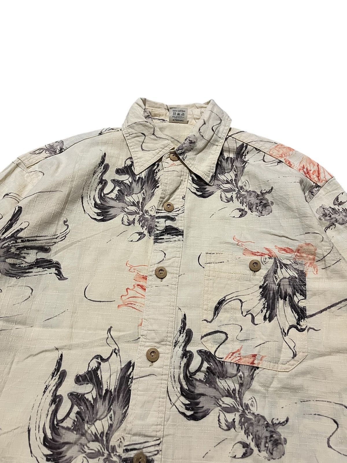 Japanese Brand 2000s Kurashiki Kojima by Eternal Souvenir Hawaiian Shirt Size US M / EU 48-50 / 2 - 5 Thumbnail