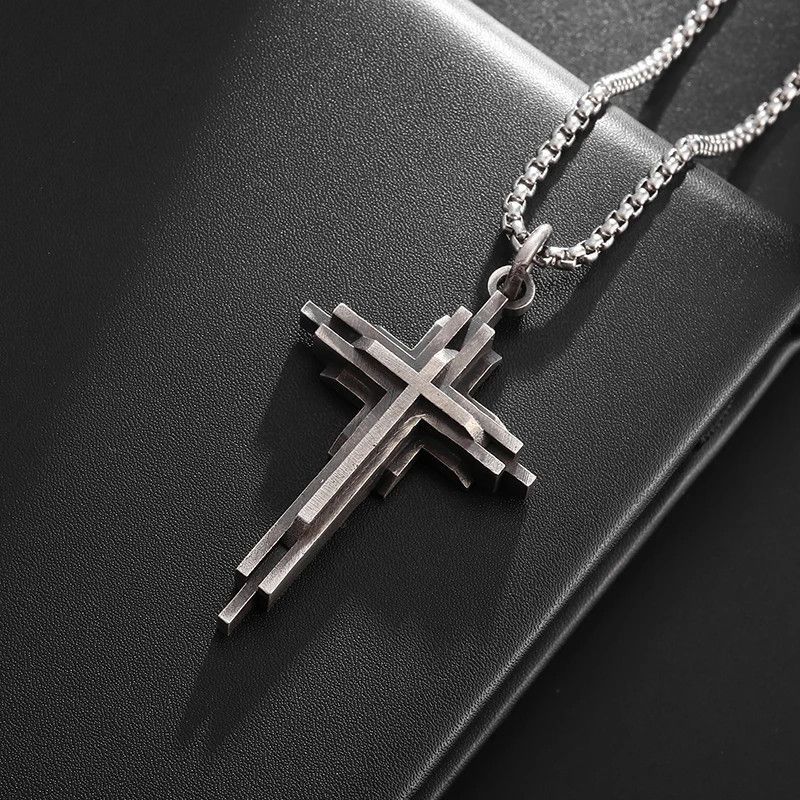 Jewelry × Vintage Multi-Layered Cross Pendant Necklace Size ONE SIZE - 4 Thumbnail