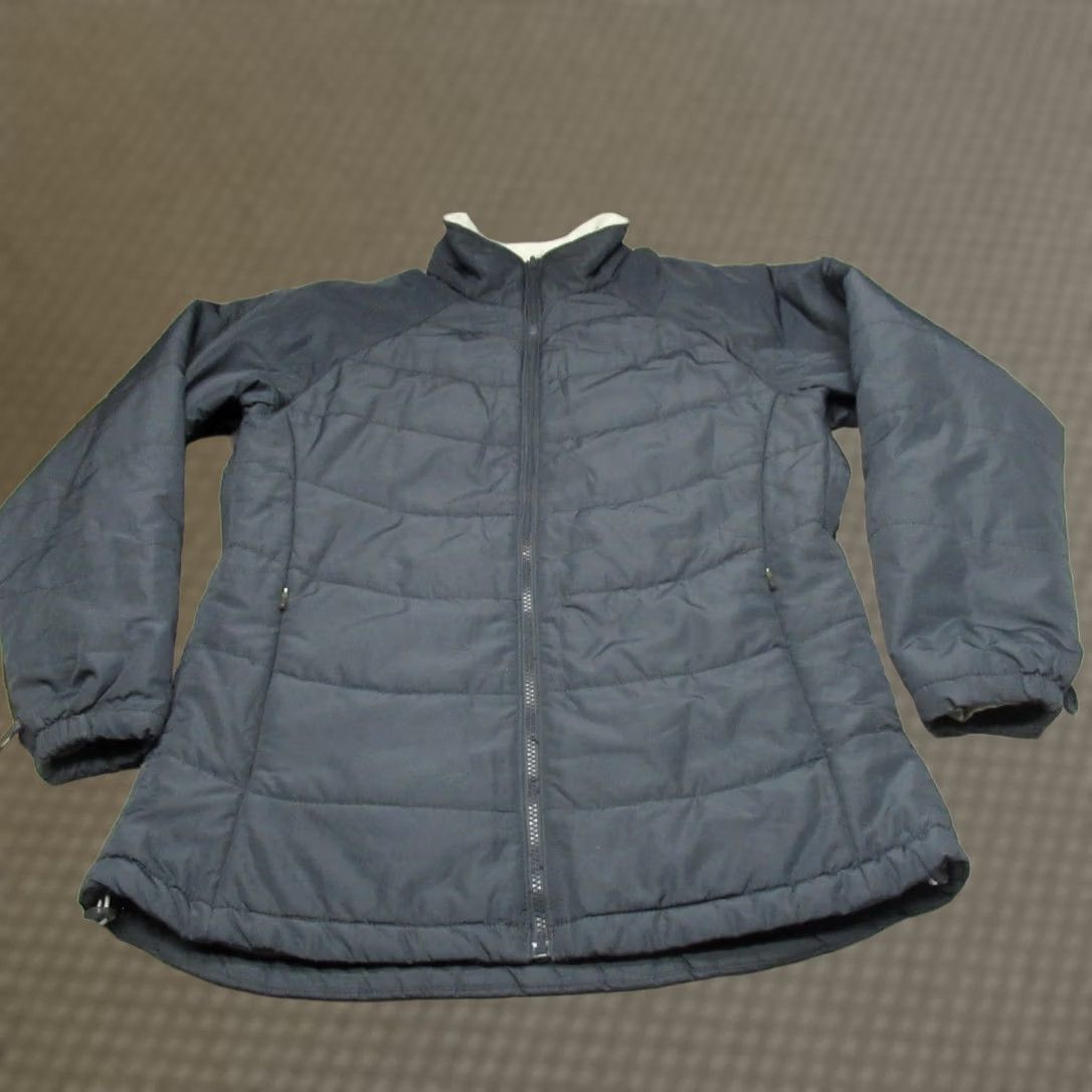 Vintage Columbia Vertex Interchange Jacket Womens Large Gray Puffer Quilted Full Zip Size L / US 10 / IT 46 - 1 Thumbnail