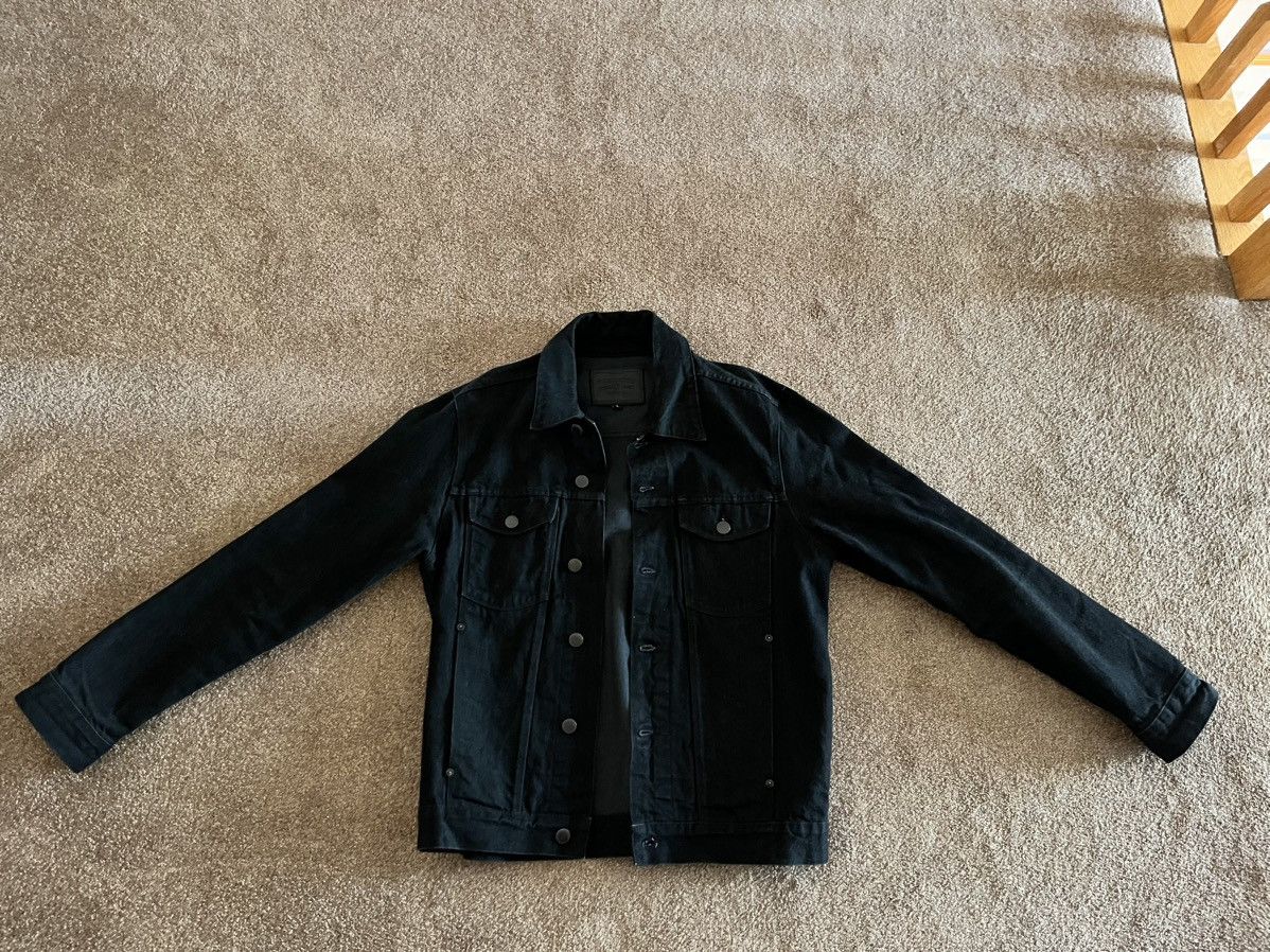 Freenote Cloth FREE NOTE CLOTH DENIM JACKET BLACK Size US L / EU 52-54 / 3 - 4 Thumbnail
