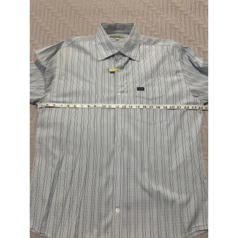 Faconnable Faconnable blue striped button down size L Size US L / EU 52-54 / 3 - 6 Thumbnail