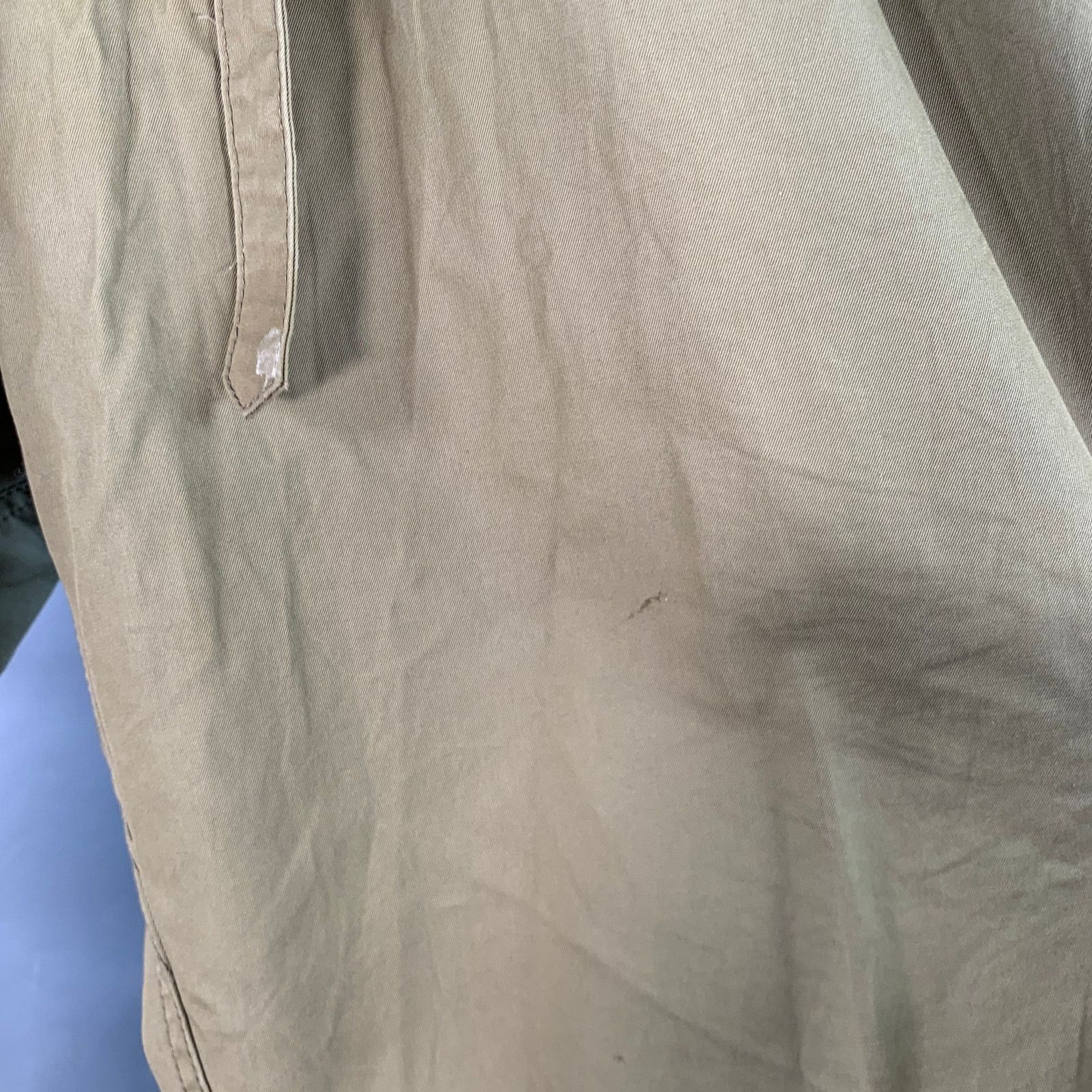 Visvim Hakama Olive Green Cotton Pleated Button Fly Dress Pants Size US 34 / EU 50 - 5 Thumbnail
