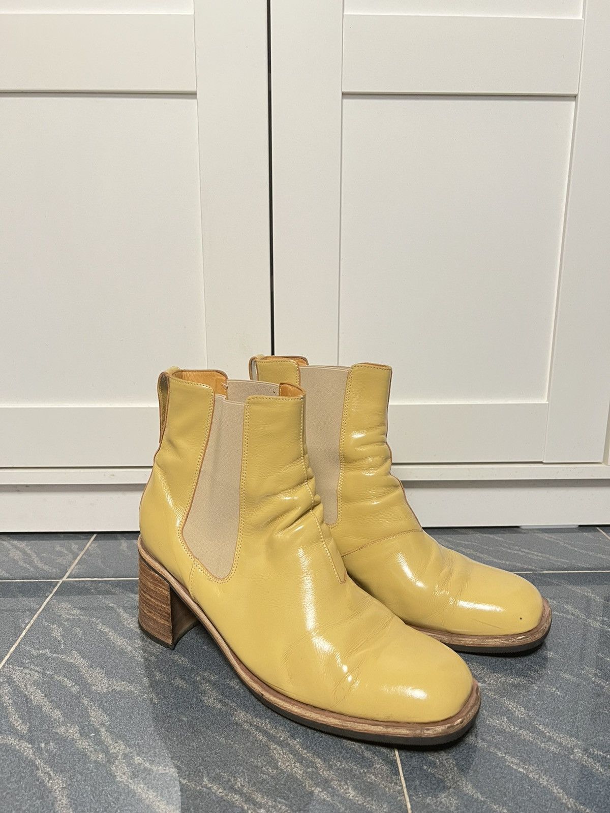 Our Legacy Our Legacy high heel boots with square toes Size US 13 / EU 46 - 1 Thumbnail
