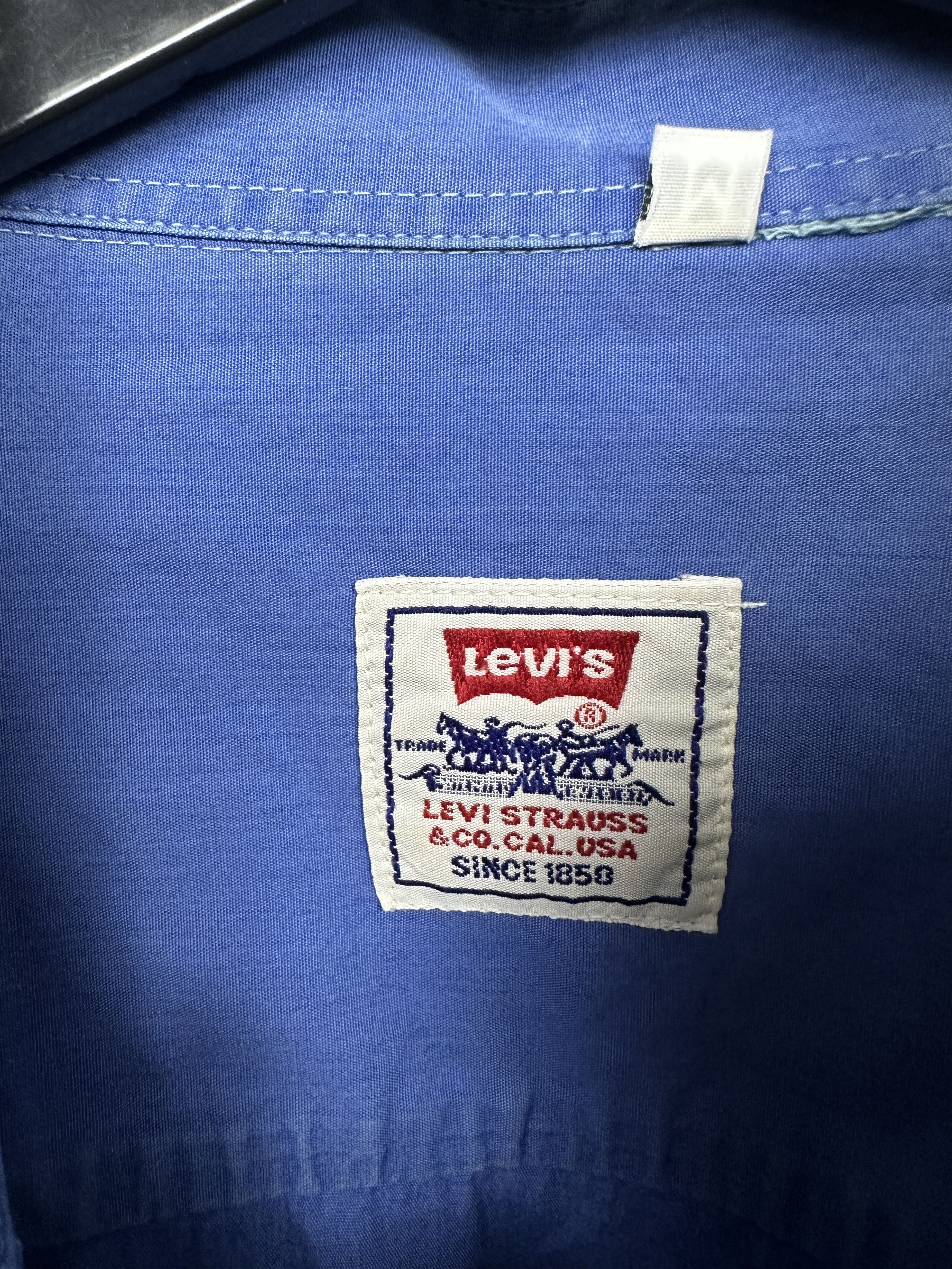 Levi's Levi's 90s Vintage Mens Shirt Size US M / EU 48-50 / 2 - 4 Thumbnail