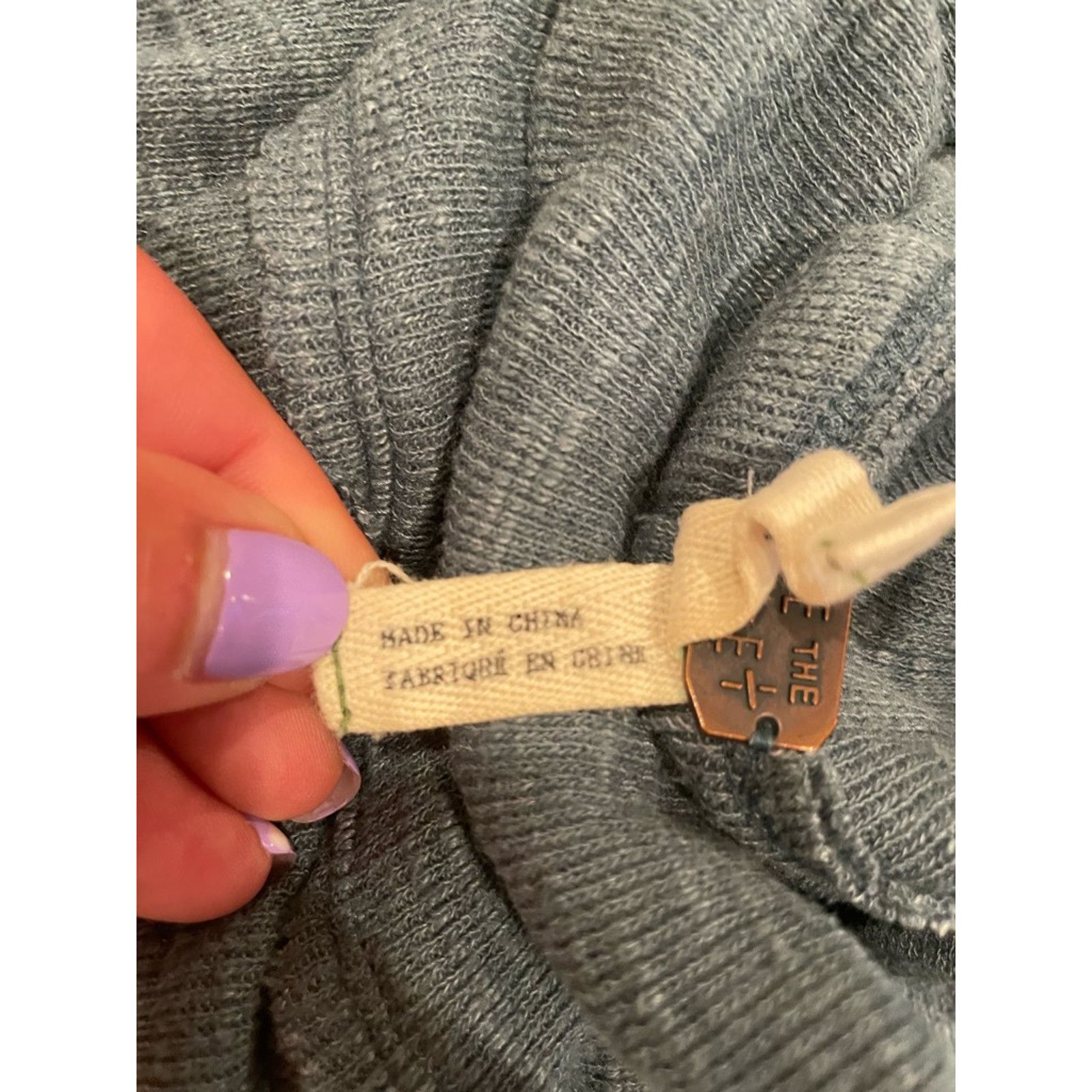 Free People Free People "We The Free" Turtleneck Split Back Gray Women S Size S / US 4 / IT 40 - 11 Thumbnail