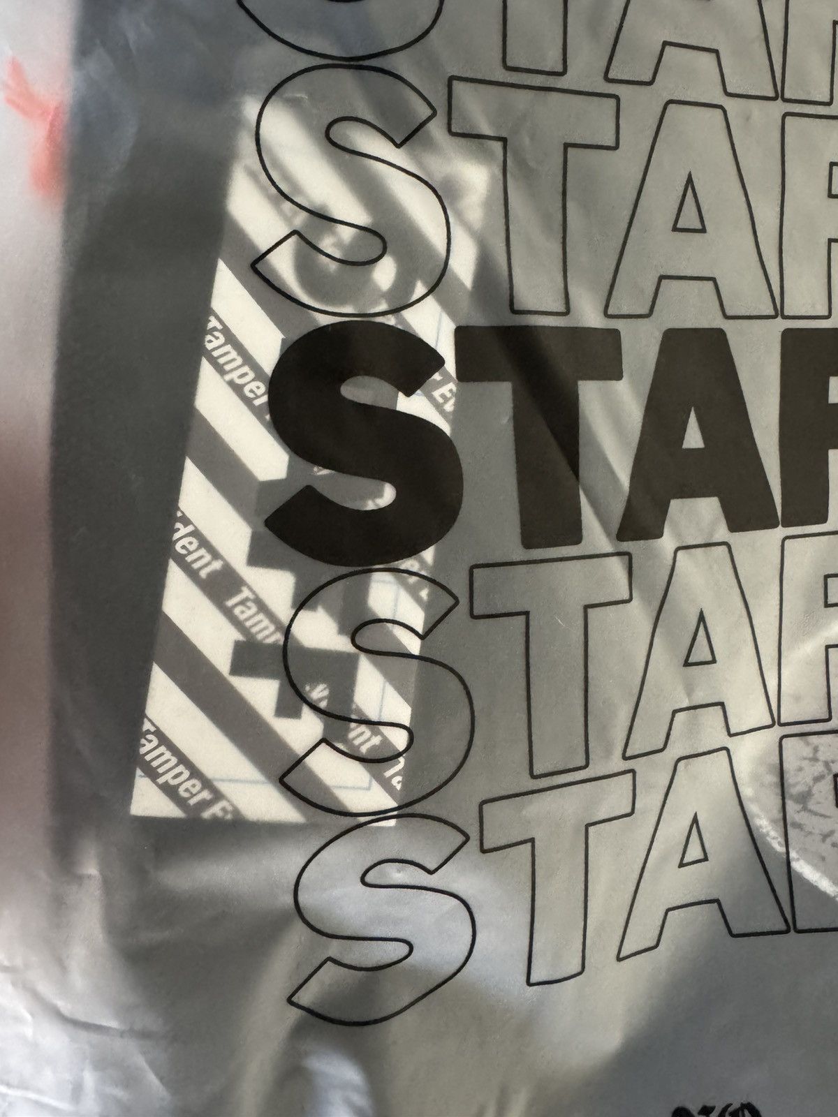 G59 Records × STAFF WORKFORCE STAFF WORKFORCE DUST BAG drawstring canvas survival bag Size ONE SIZE - 4 Thumbnail
