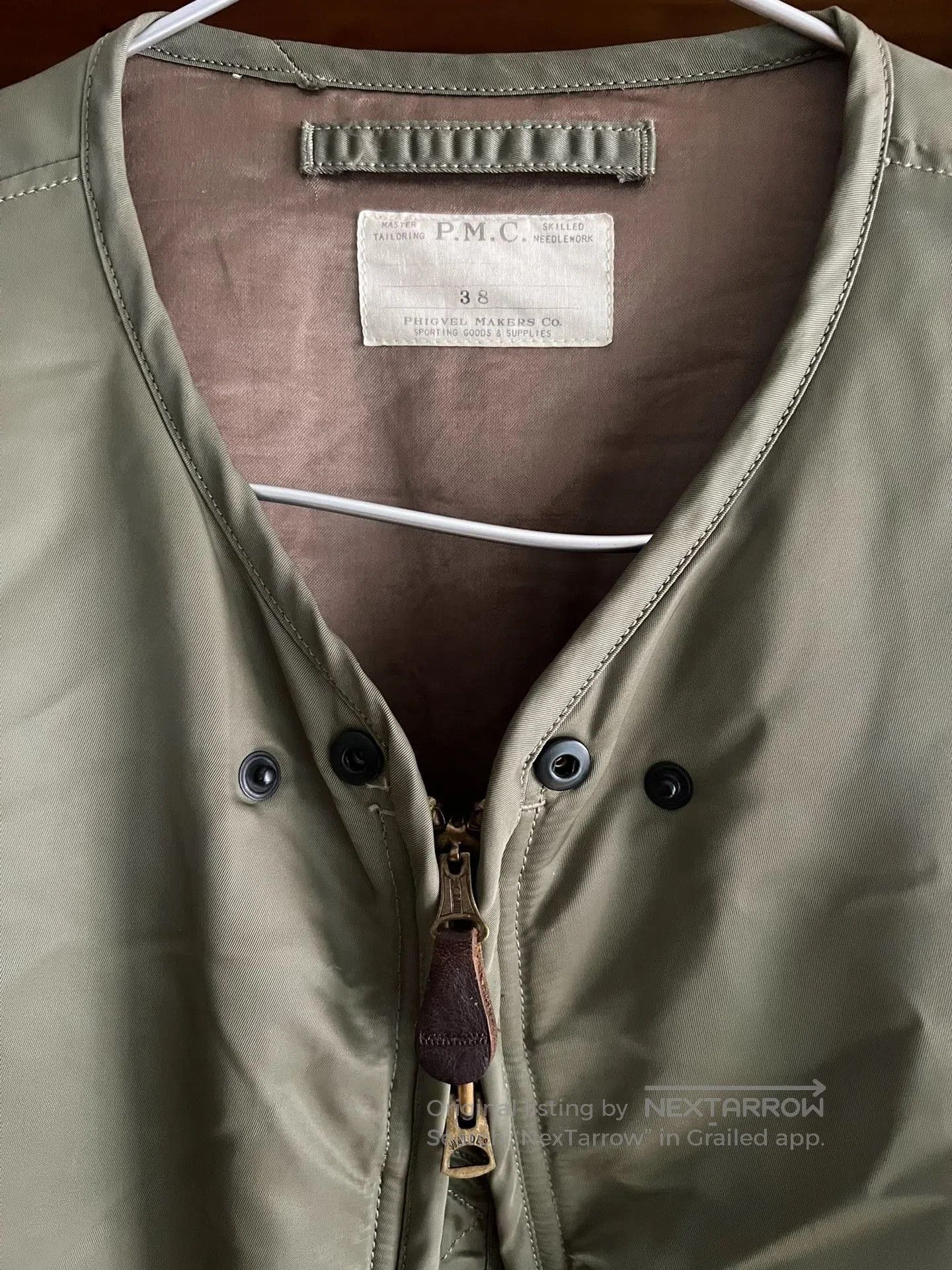 PHIGVEL MAKERS & Co. Phigvel Makers PMC Military Green Liner Jacket. Size US L / EU 52-54 / 3 - 5 Thumbnail