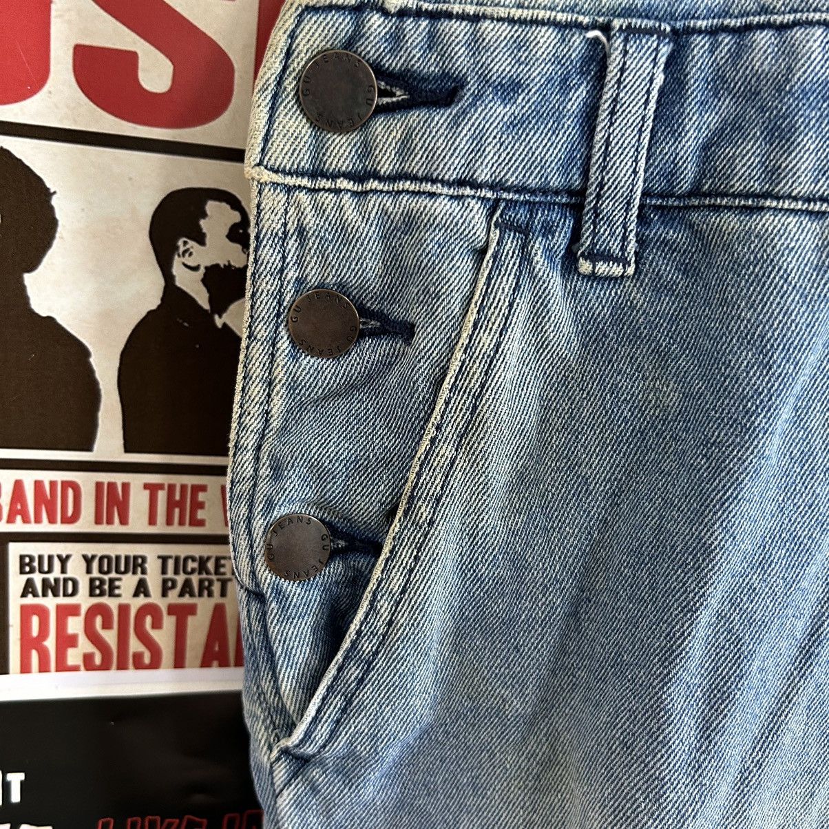 Vintage Vintage Gu Jeans Bid Overall Distressed Denim Size US 34 / EU 50 - 7 Thumbnail