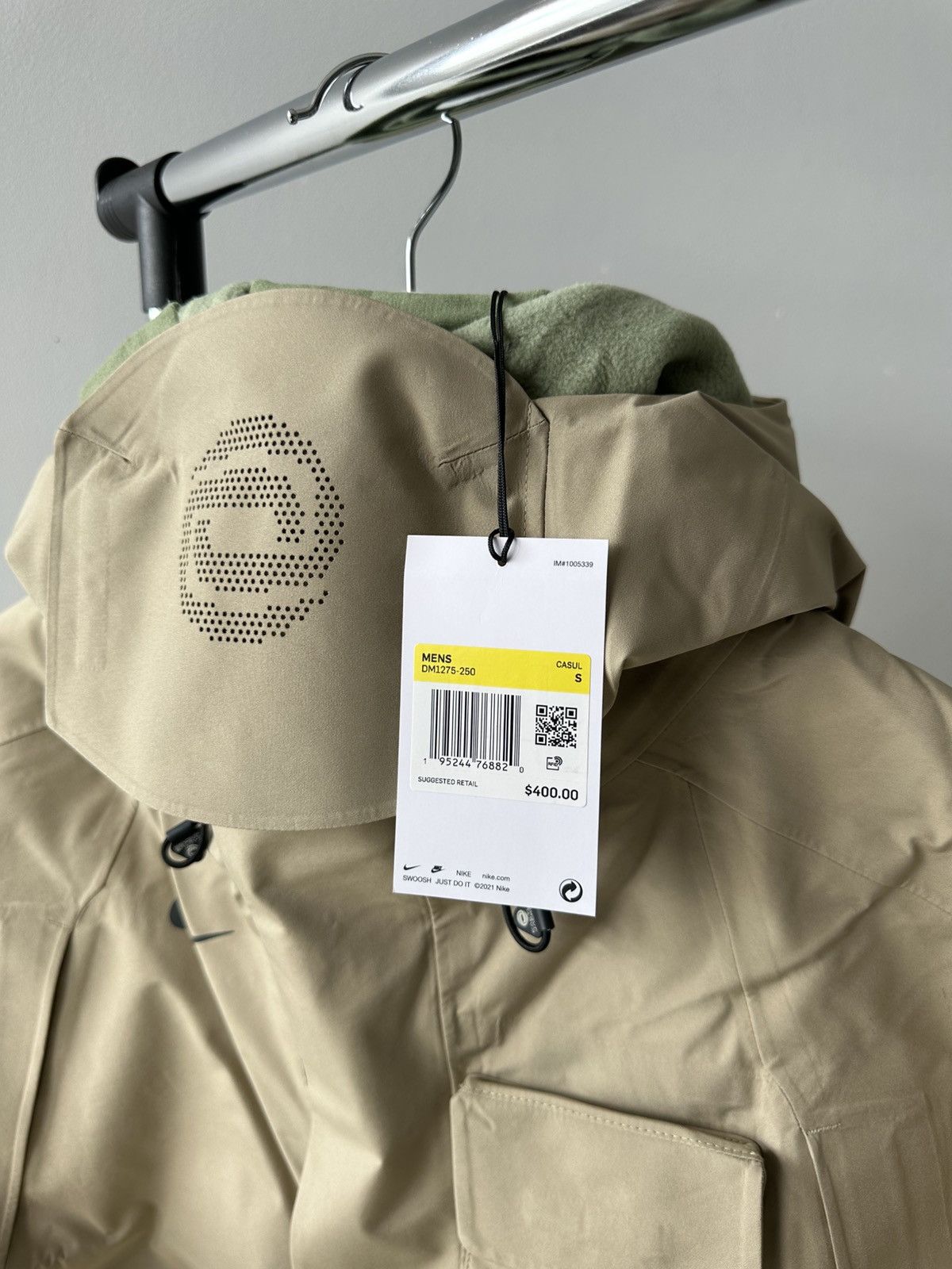 Nike × Travis Scott NWT $400 Nike x Cactus Jack Travis Scott NRG BH Jacket Beige Size US S / EU 44-46 / 1 - 4 Thumbnail