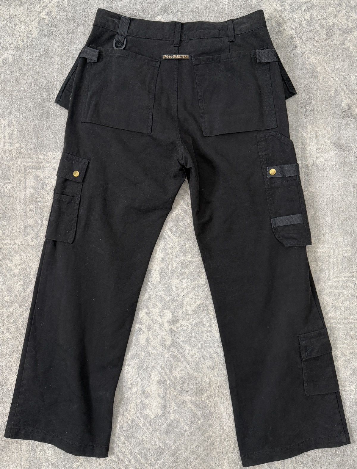 Jean Paul Gaultier Jean Paul Gaultier, JPG Jeans. Cargo Utility Workwear. Size 27" / US 4 / IT 40 - 3 Thumbnail