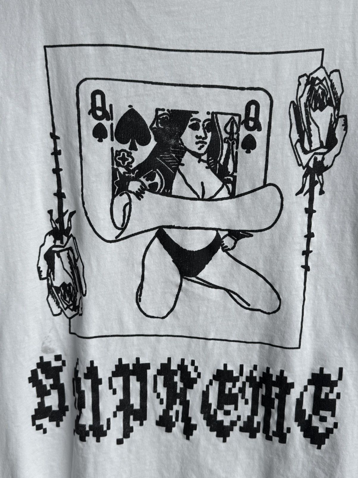 Supreme Supreme Queen Tee Size US M / EU 48-50 / 2 - 8 Thumbnail