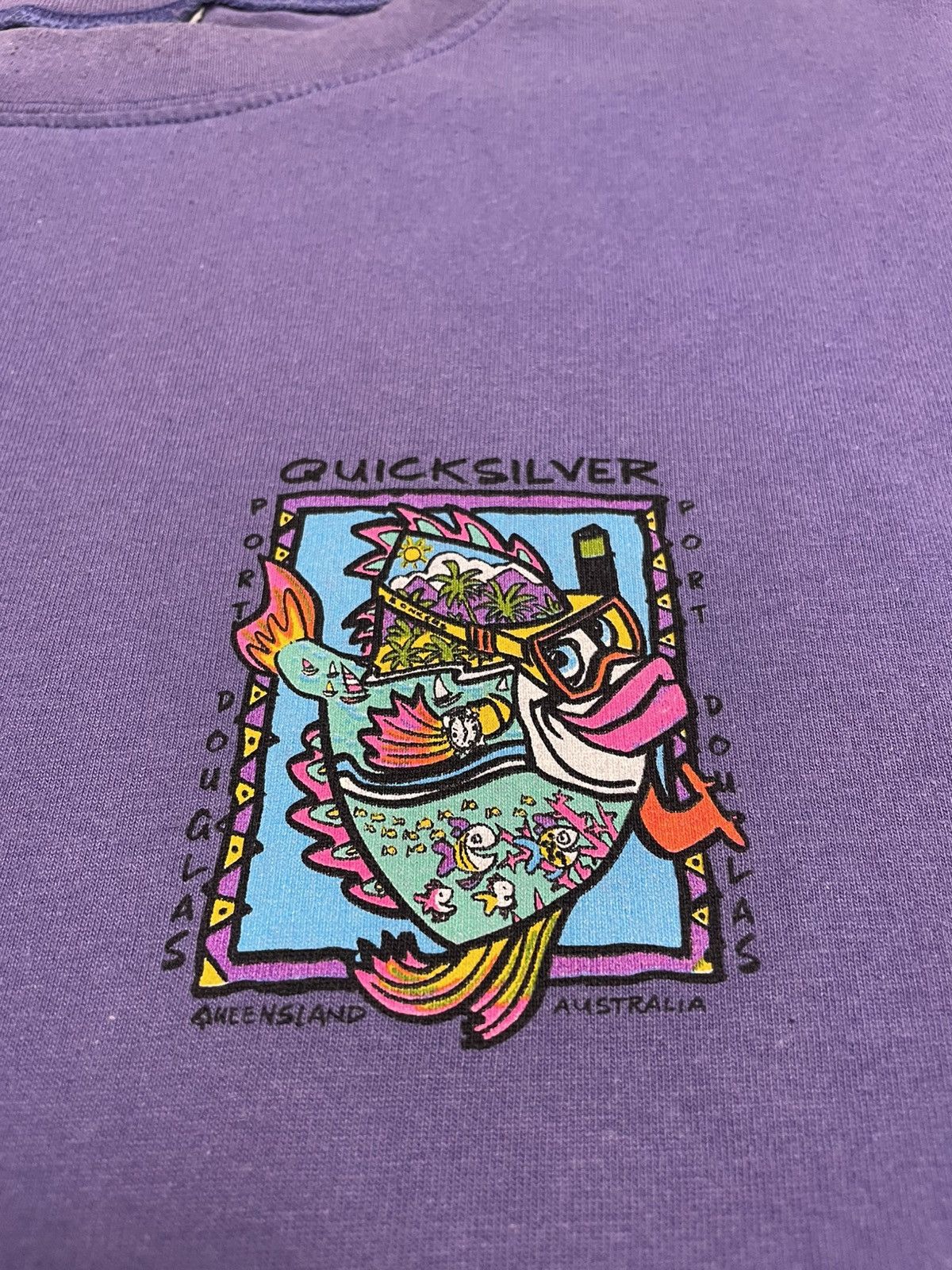 Quiksilver Vintage Quicksilver x Bonkers Australia Surf Style T-Shirt Size US XL / EU 56 / 4 - 6 Thumbnail