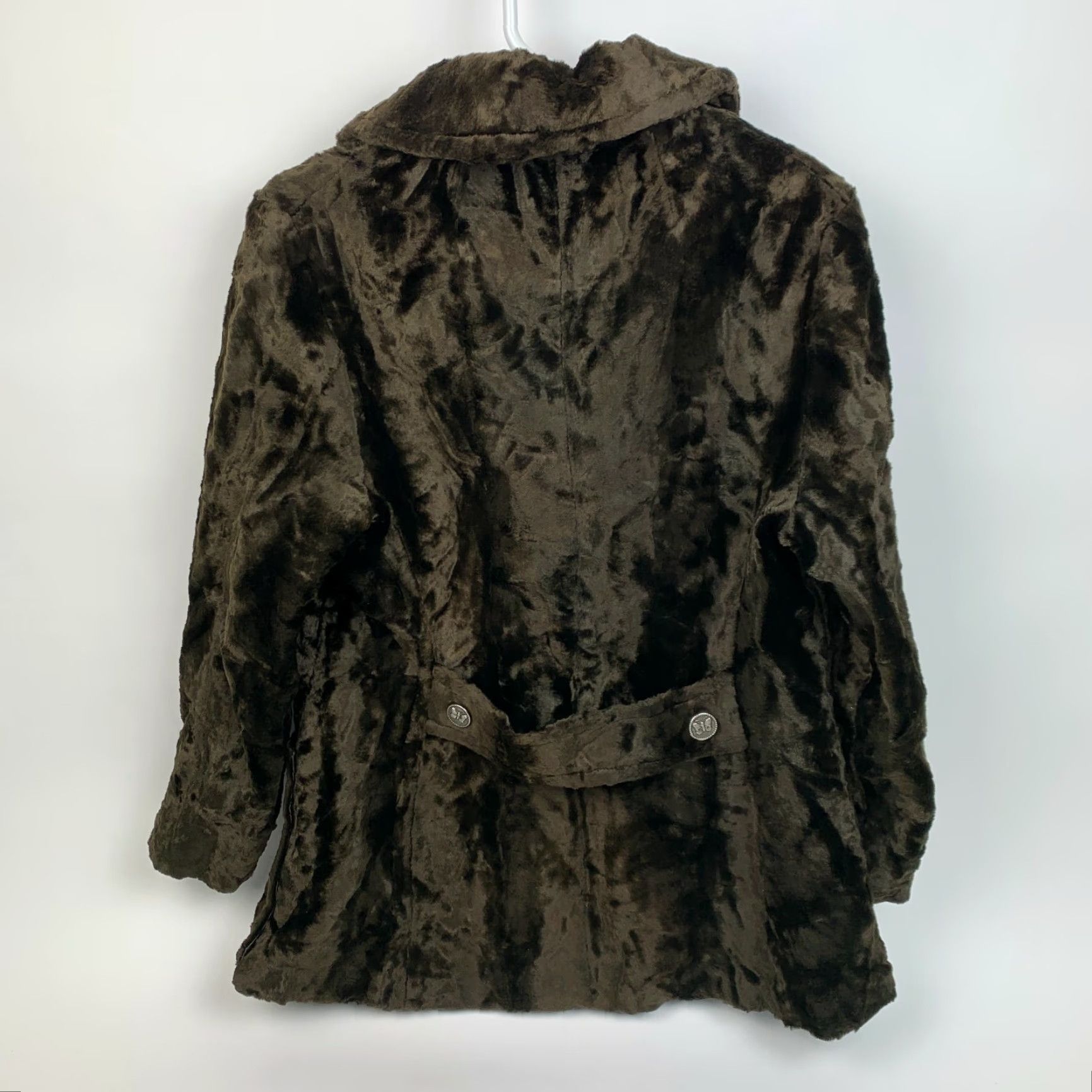 Vintage VINTAGE Sharpee Sharpe of Minneapolis Faux Fur Womens Coat 13/14 Coat Womens Brown 13/14 Vintage Fur Coat Womens Mens Girls Size XL / US 12-14 / IT 48-50 - 3 Thumbnail