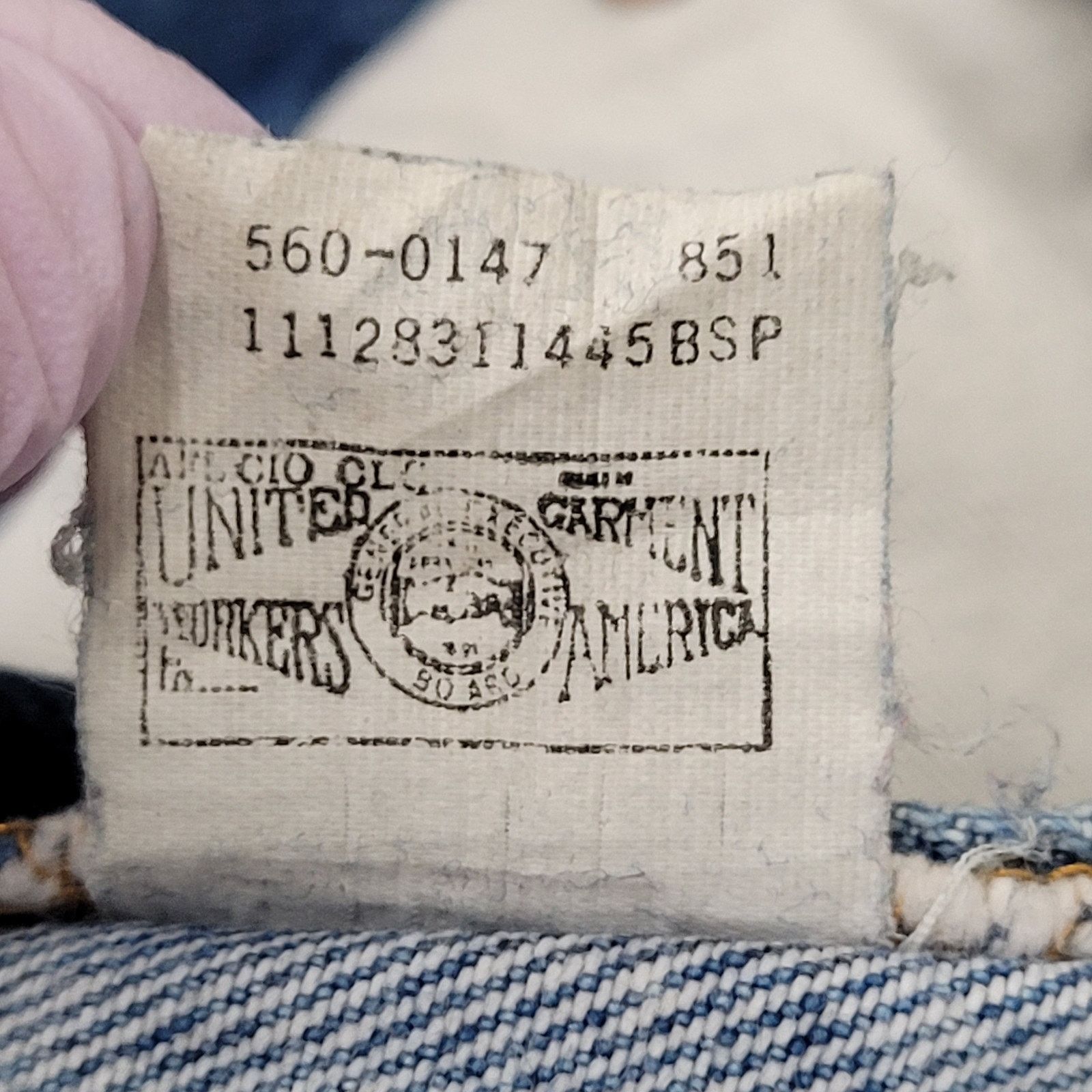 Lee Vintage 80s LEE Riders Jeans 26x31 USA Union-Made Faded Size US 26 / EU 42 - 22 Thumbnail