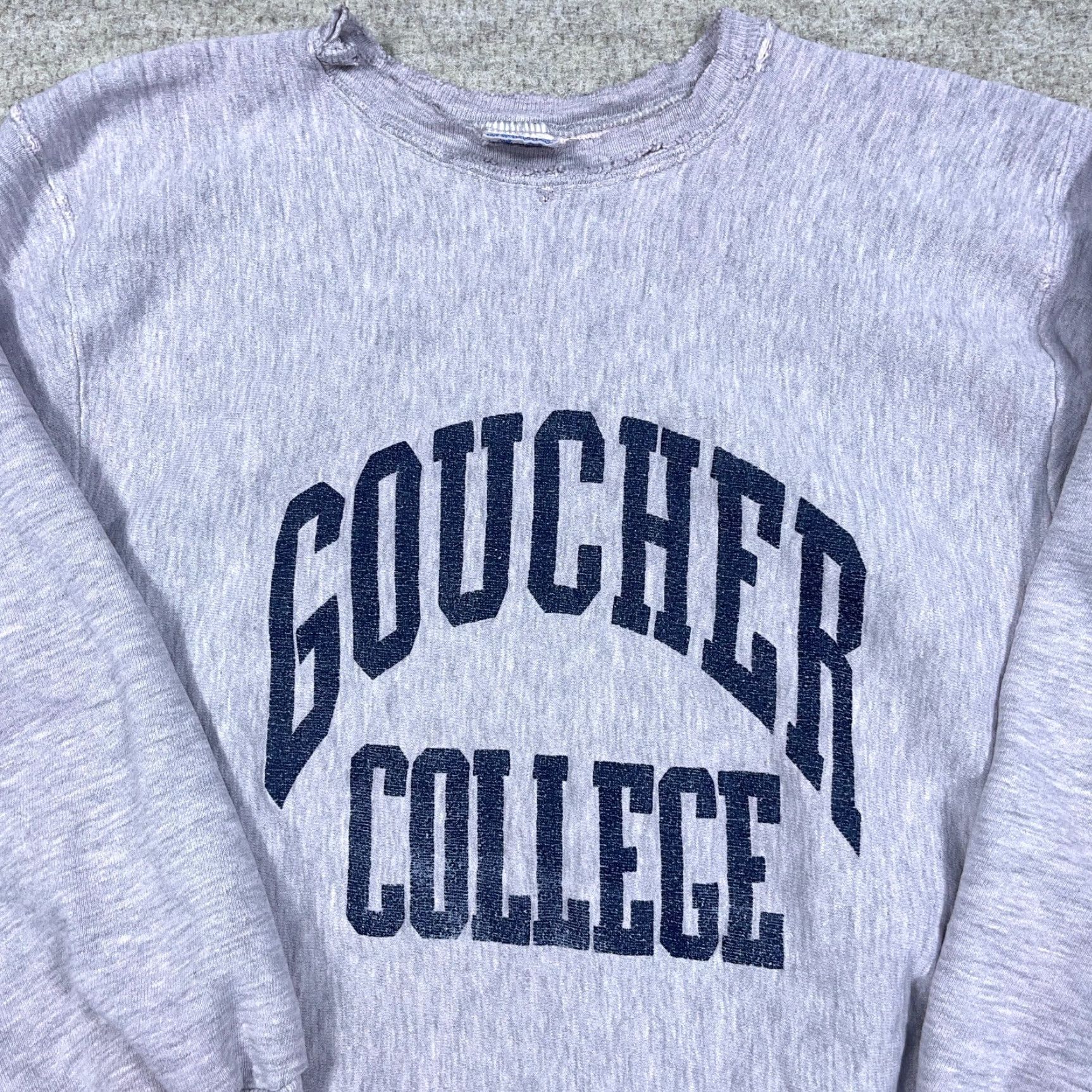 Thrasher VINTAGE MVP COR INC Sweatshirt Men Large Crewneck 80s 90s Grunge Logo Gray Cotton Fleece Long Sleeve Pullover Regular Easy Wear Mens Size US L / EU 52-54 / 3 - 2 Thumbnail