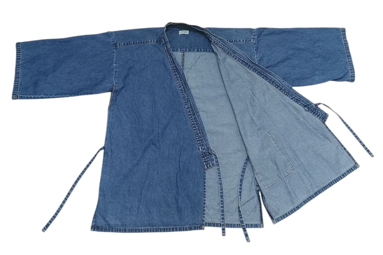 Japanese Brand Vintage Kimono Denim Japan Indigo Sashiko Kendo Traditional Size US L / EU 52-54 / 3 - 7 Thumbnail