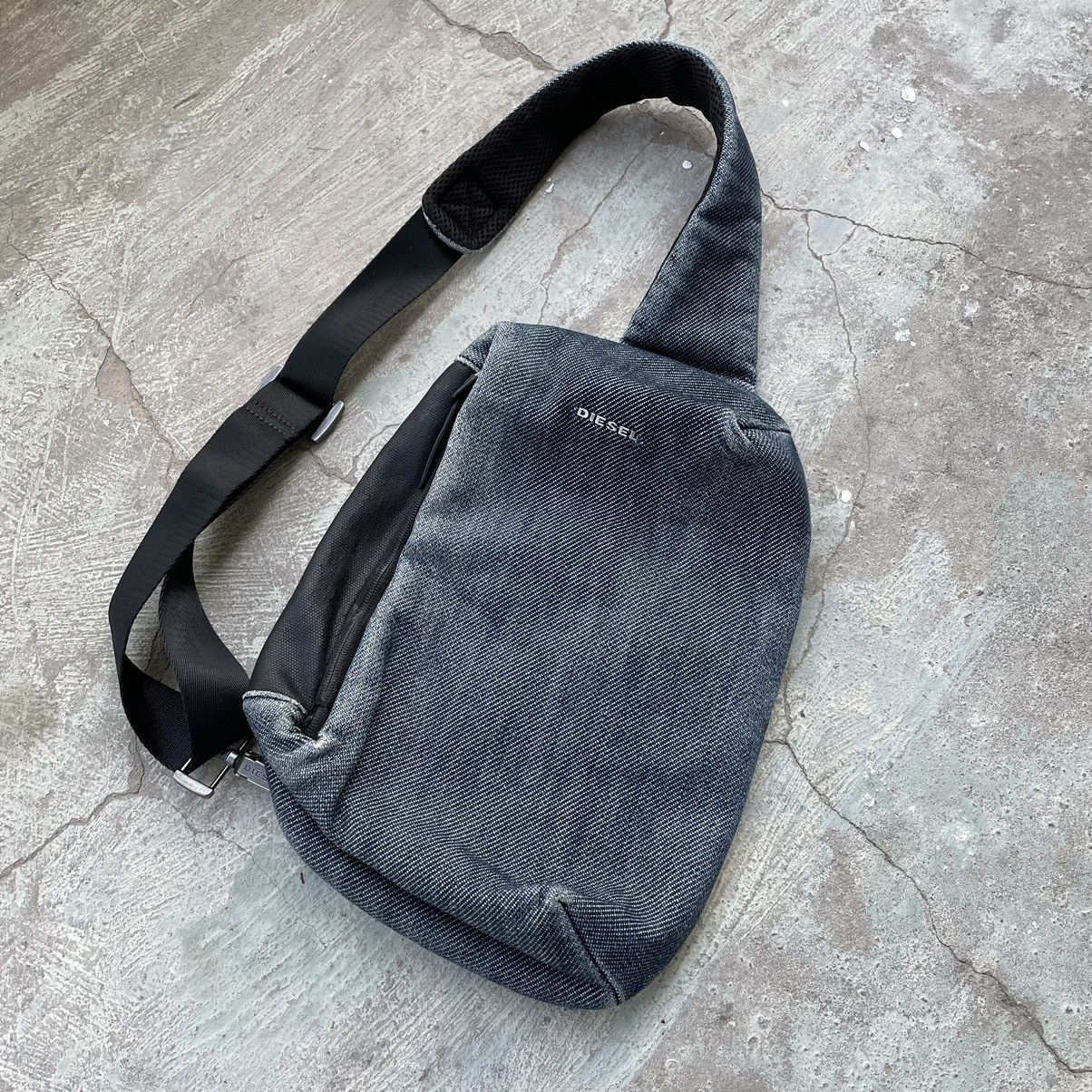 Diesel × Vintage 🔥Rare🔥Vintage Diesel denim sling bag style y2k Japanese Size ONE SIZE - 2 Thumbnail