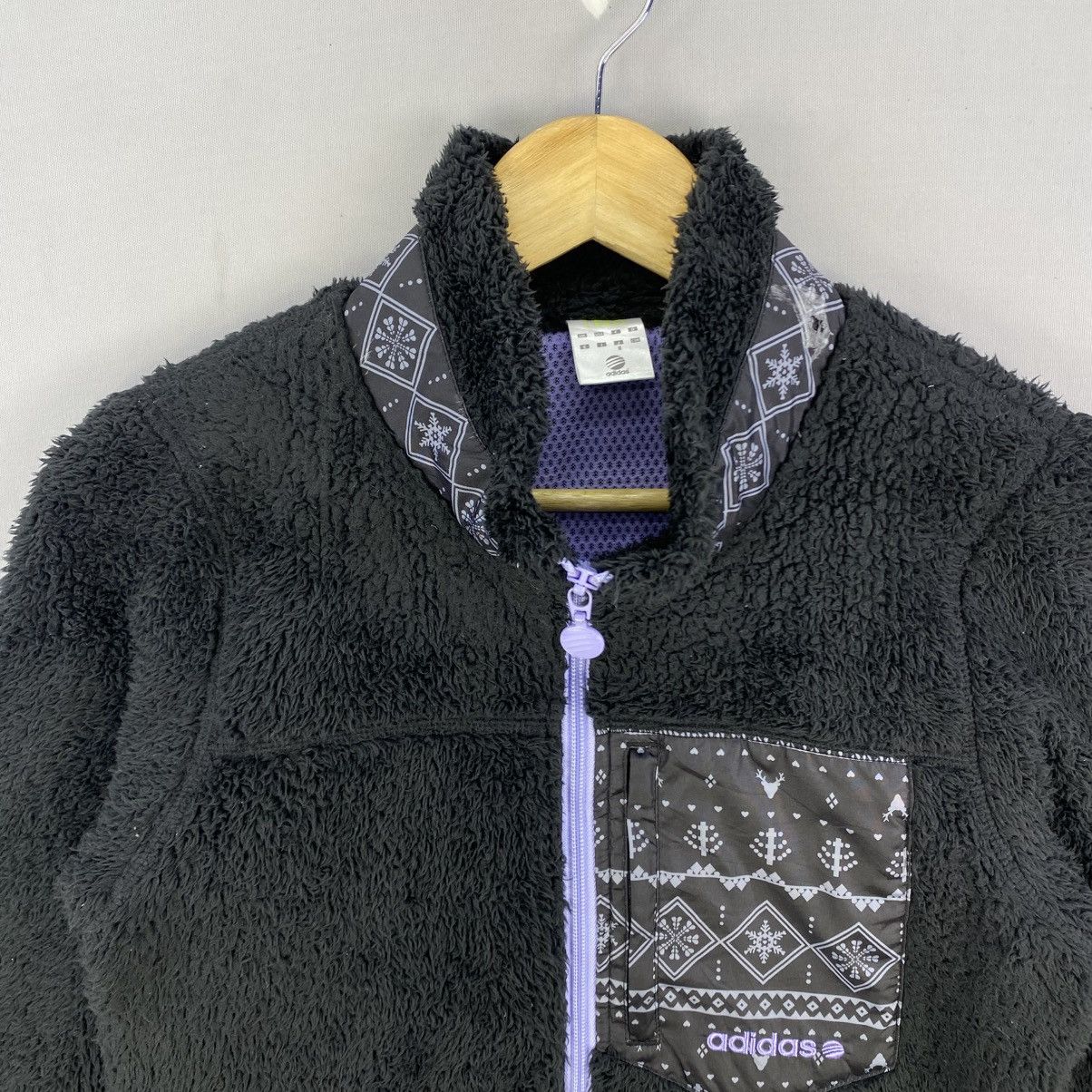 Adidas Adidas Neo Fleece Jacket Size US XS / EU 42 / 0 - 4 Thumbnail