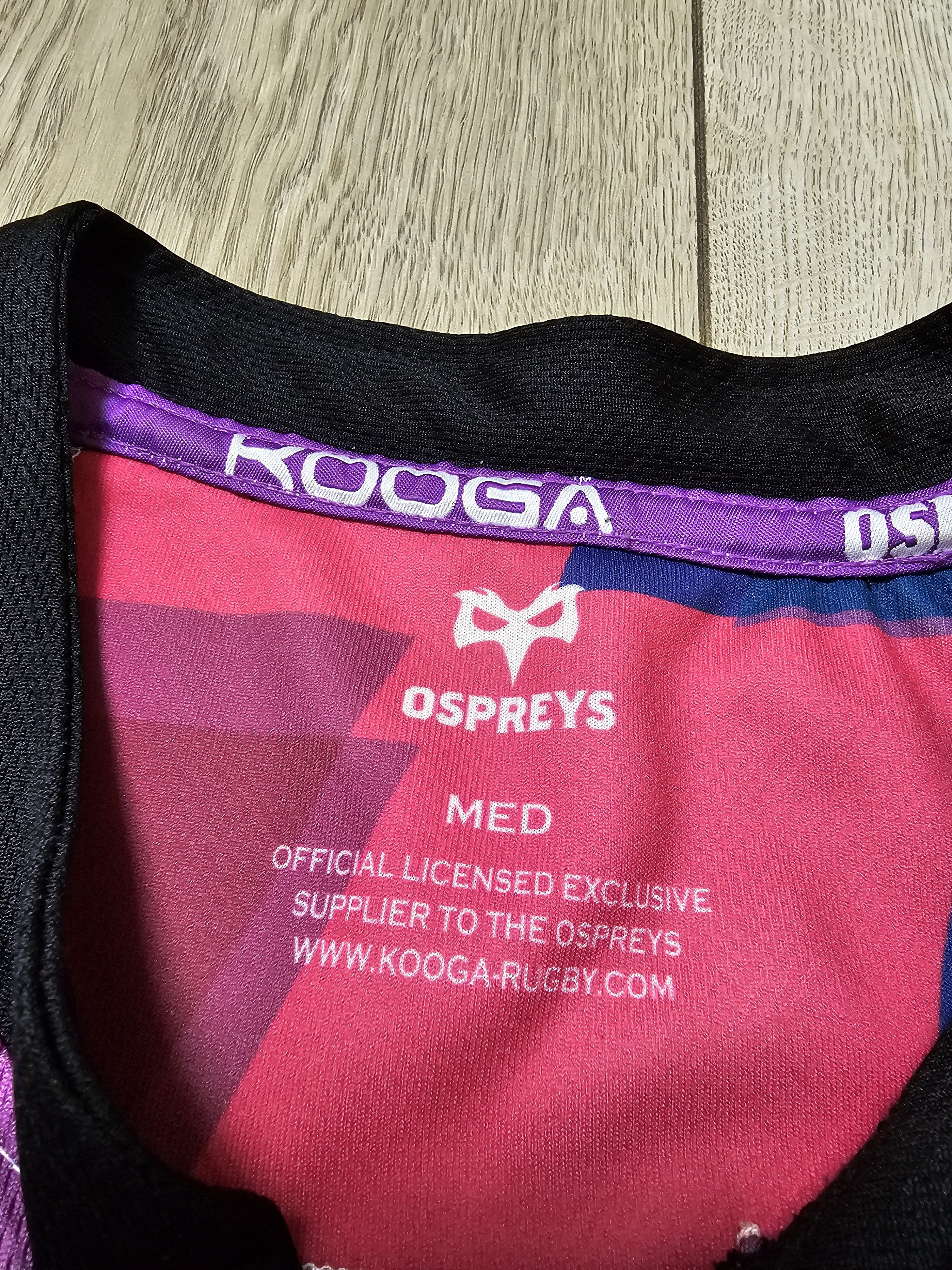 Vintage OSPREYS RUGBY VINTAGE JERSEY WALES RUGBY JERSEY RUGBY SHIRT Size US M / EU 48-50 / 2 - 7 Thumbnail