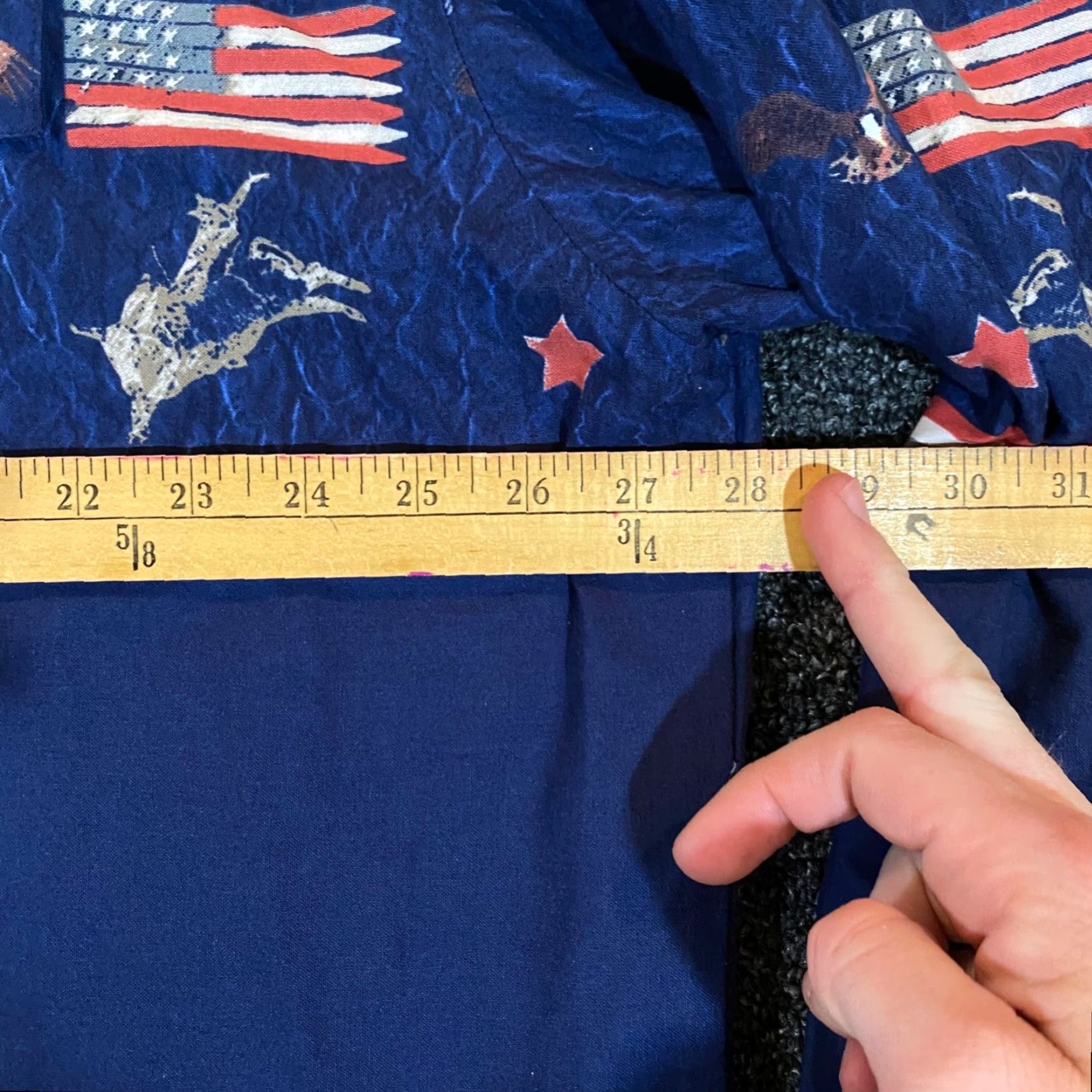Wrangler VINTAGE Wrangler Shirt Mens 2XL Eagle USA Pearl Snap Up Cowboy Rodeo Western Size US XXL / EU 58 / 5 - 6 Thumbnail