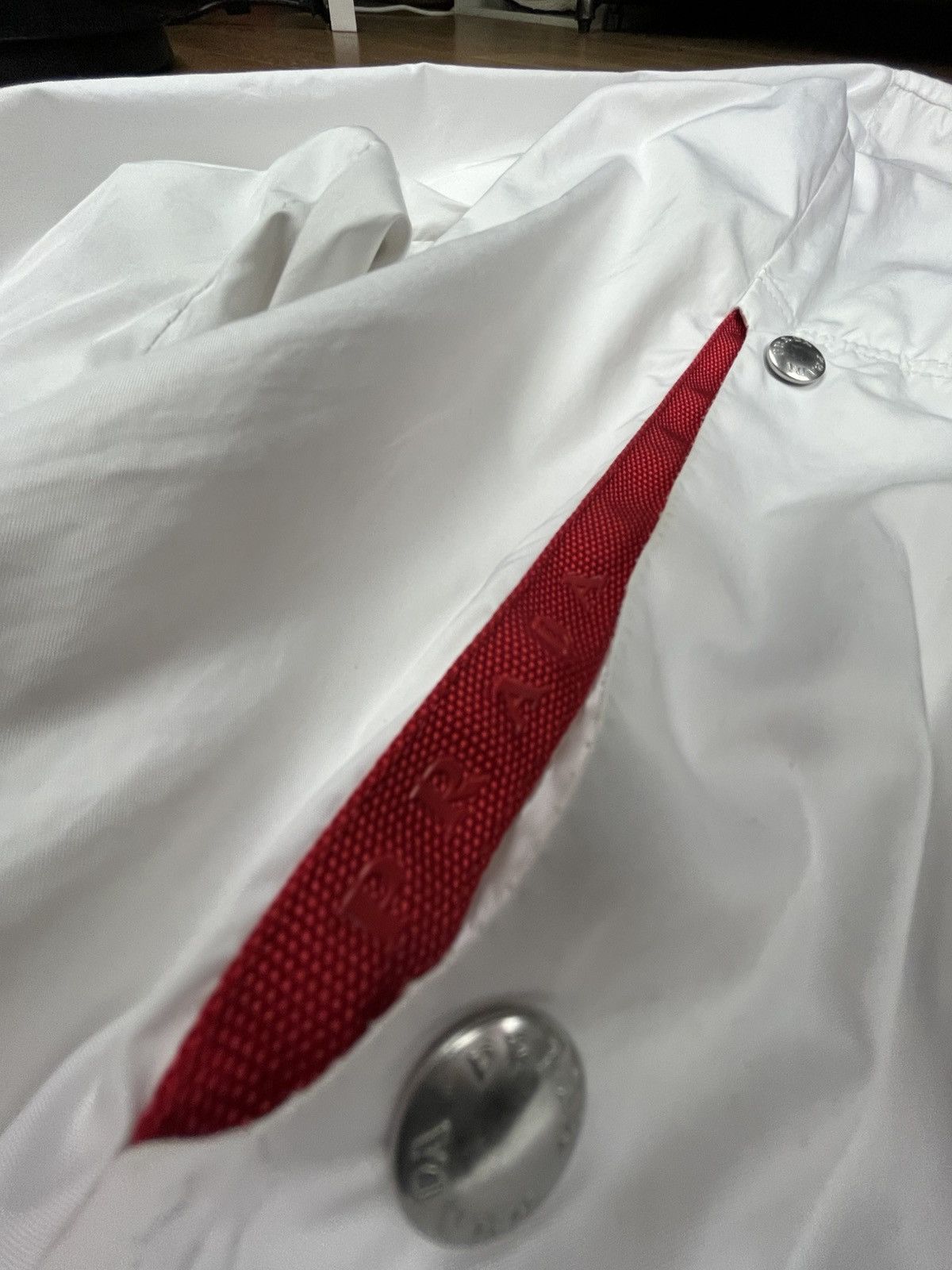 Prada Prada Nylon Jacket – White – Size Large Art. SGV862 Size US L / EU 52-54 / 3 - 8 Thumbnail