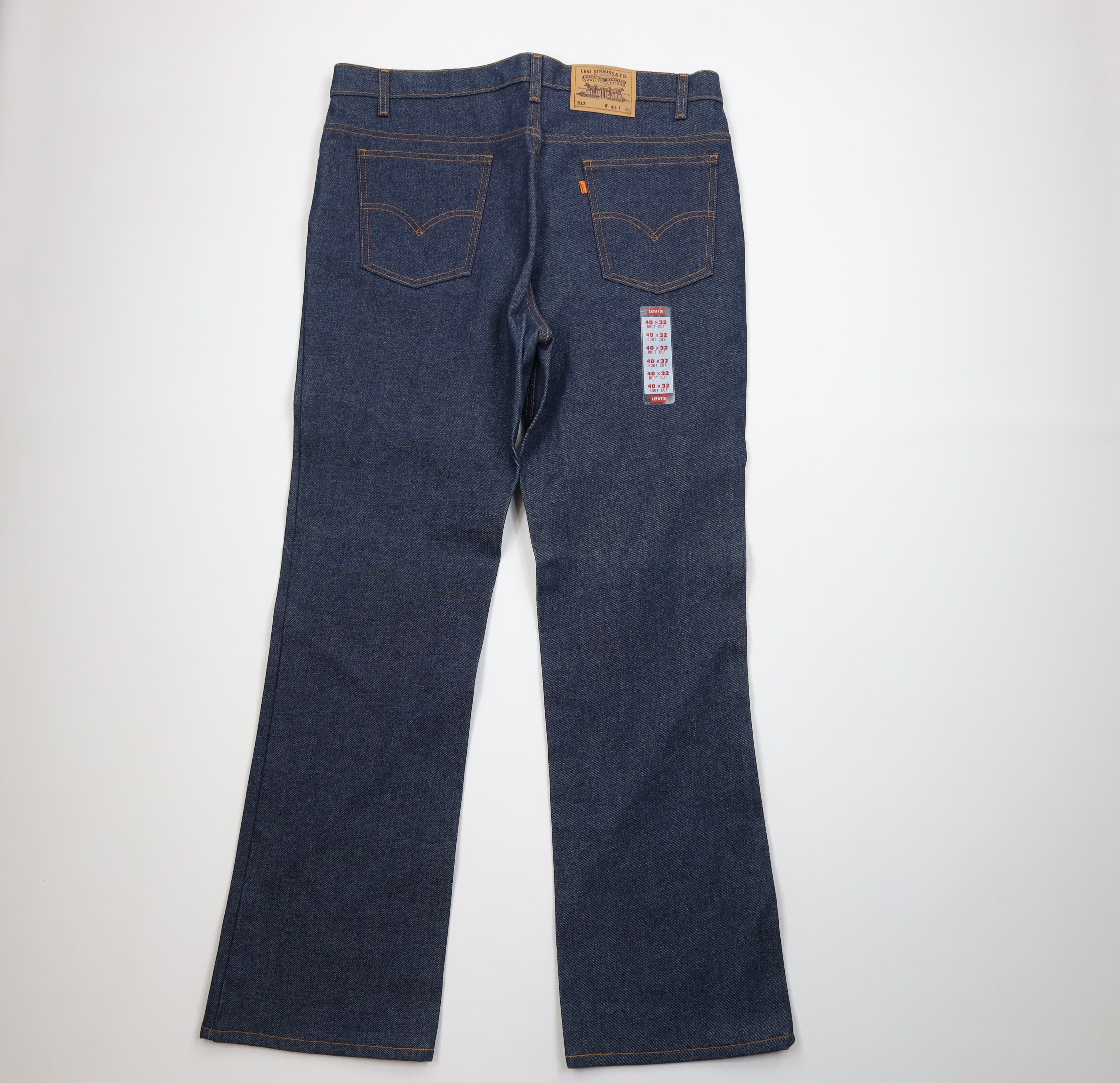 Levi's Deadstock Vintage 90s Levis 517 Orange Tab Bootcut Jeans USA Size US 40 / EU 56 - 9 Thumbnail